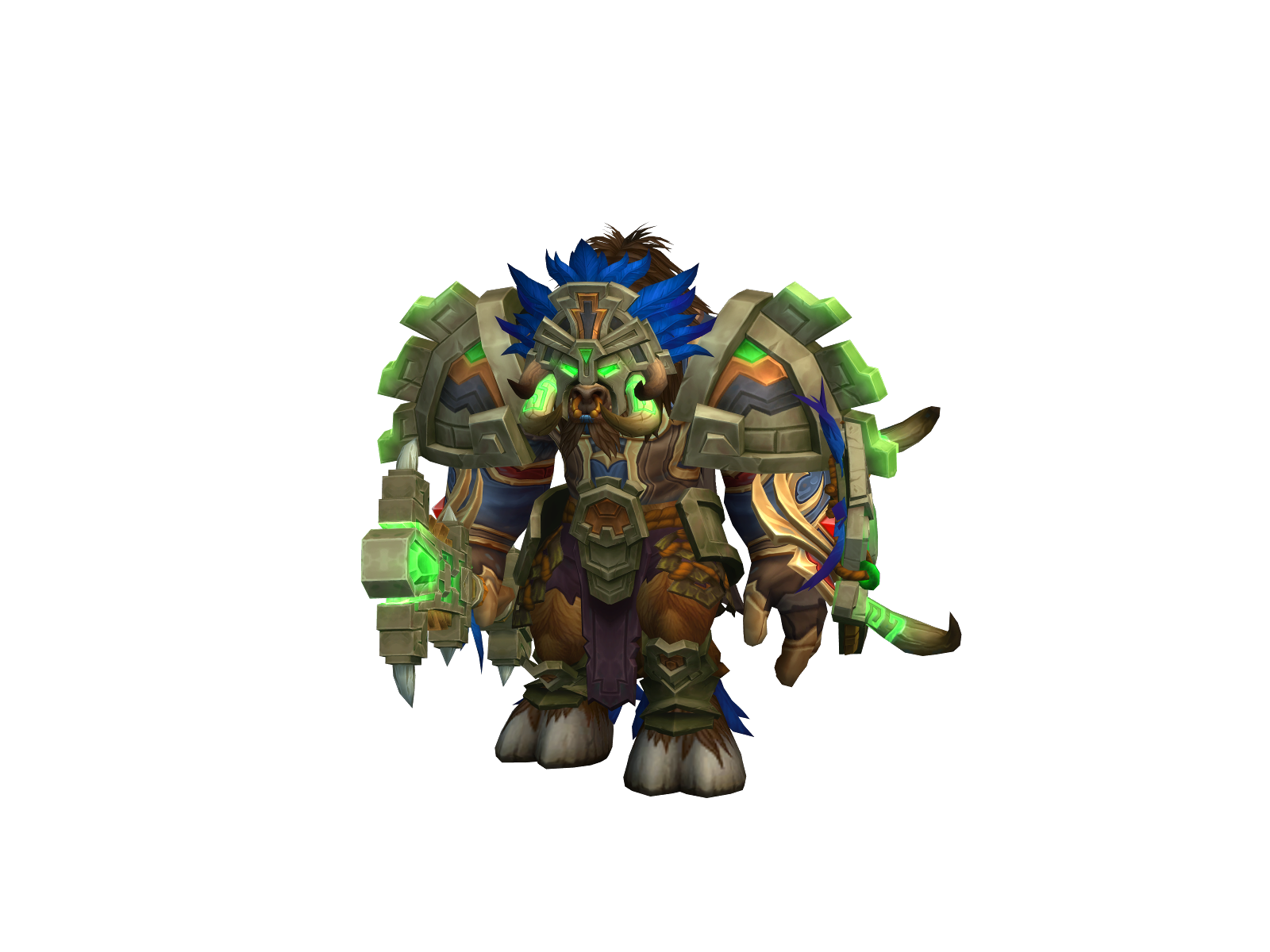 Nerfaugpls 3D character render