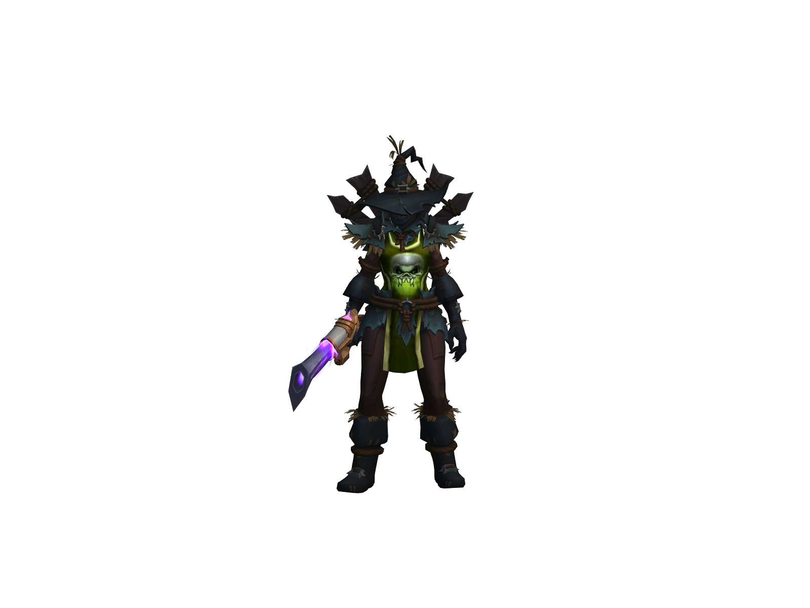 Pumpalicca 3D character render