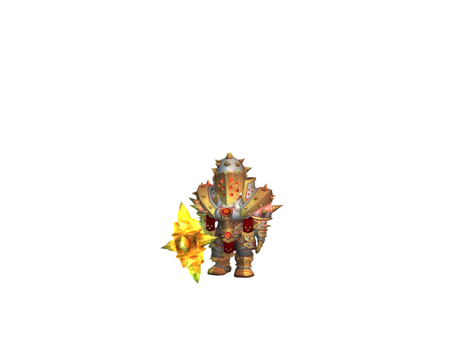Evilzy 3D character render