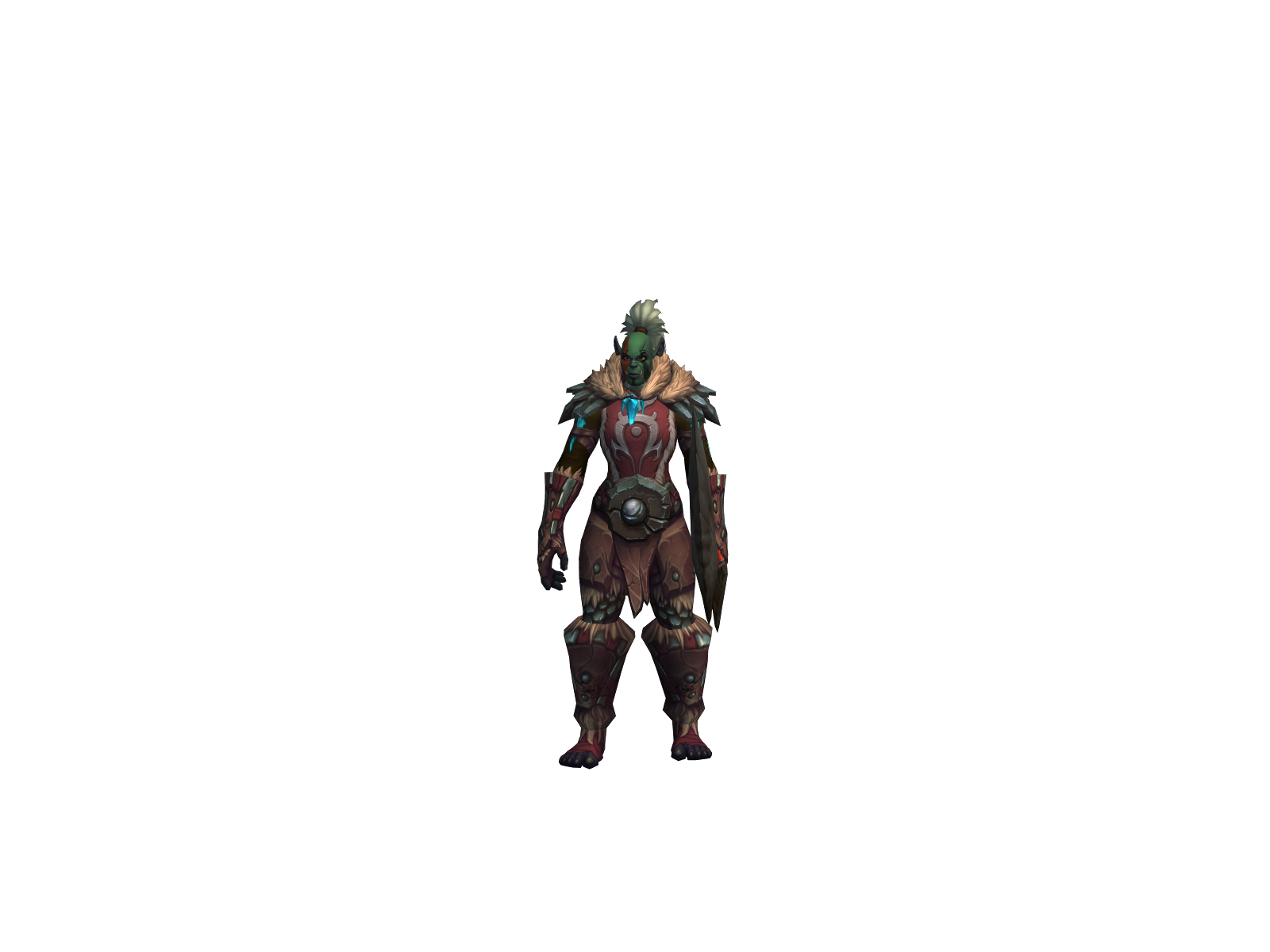 Mouhunt 3D character render