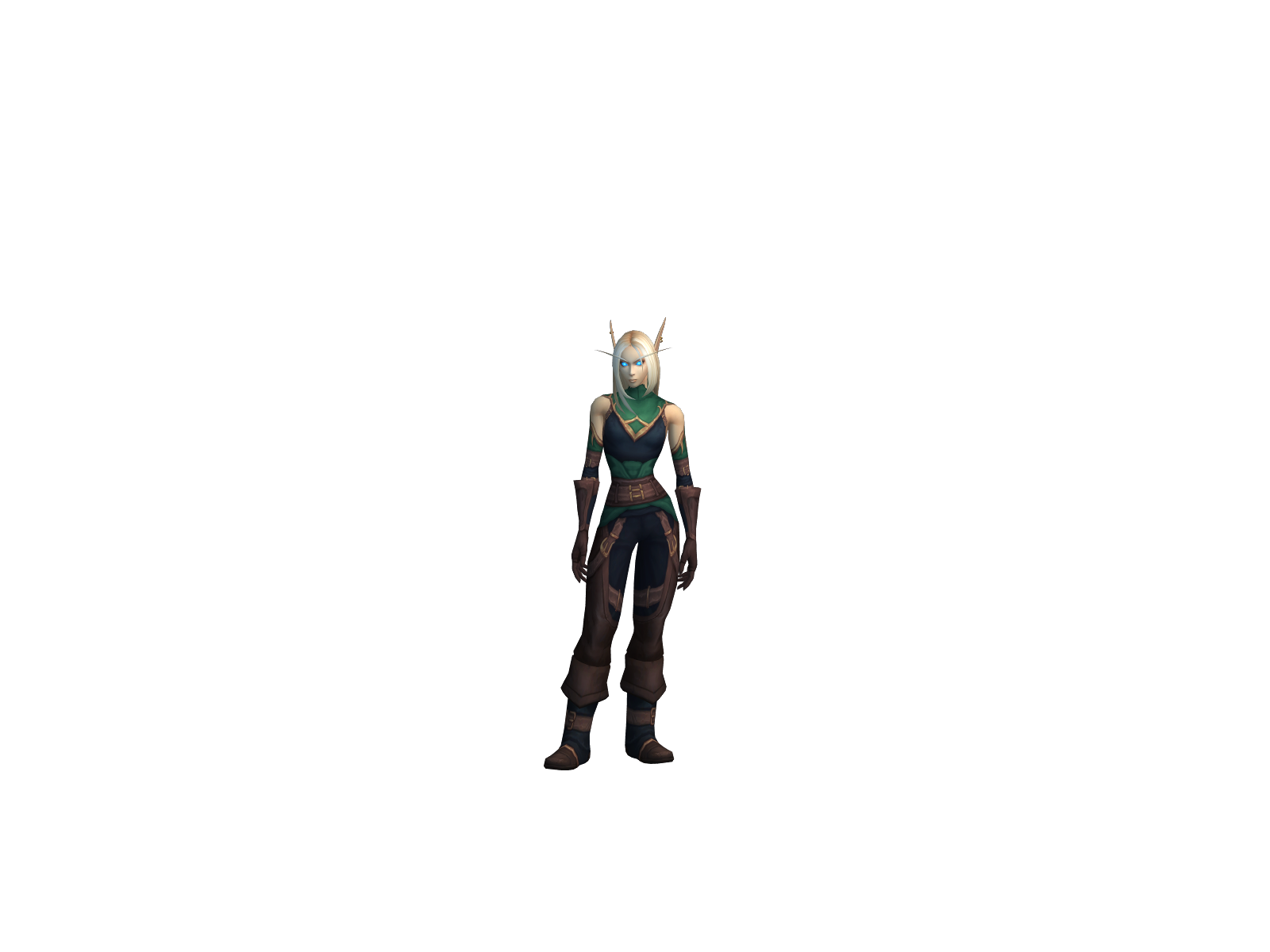 Maí 3D character render