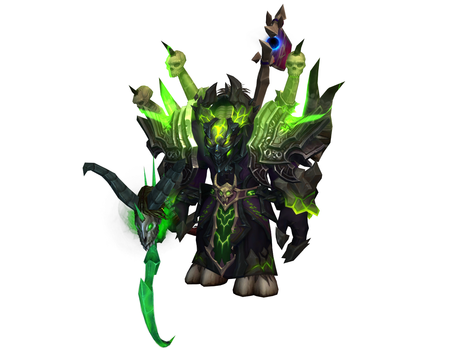 Afflictgg 3D character render