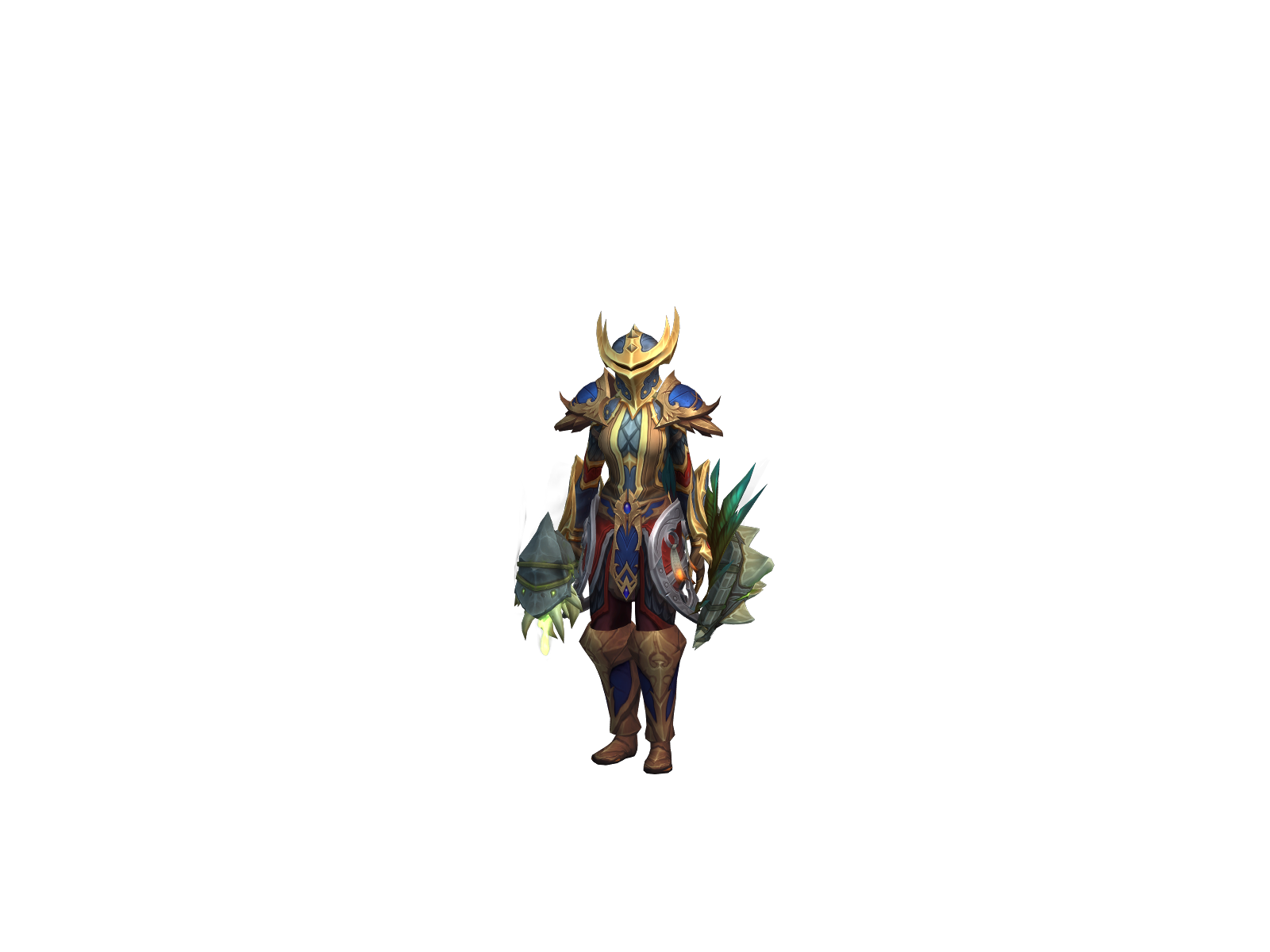 Hauktuadin 3D character render