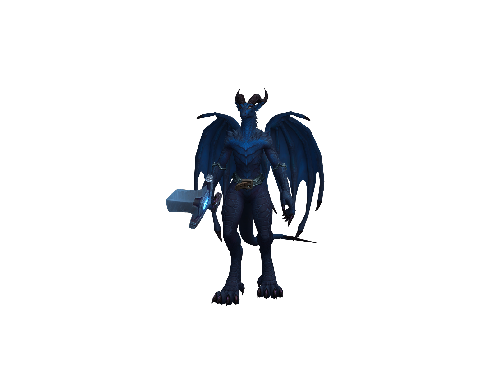 Grannydragon 3D character render