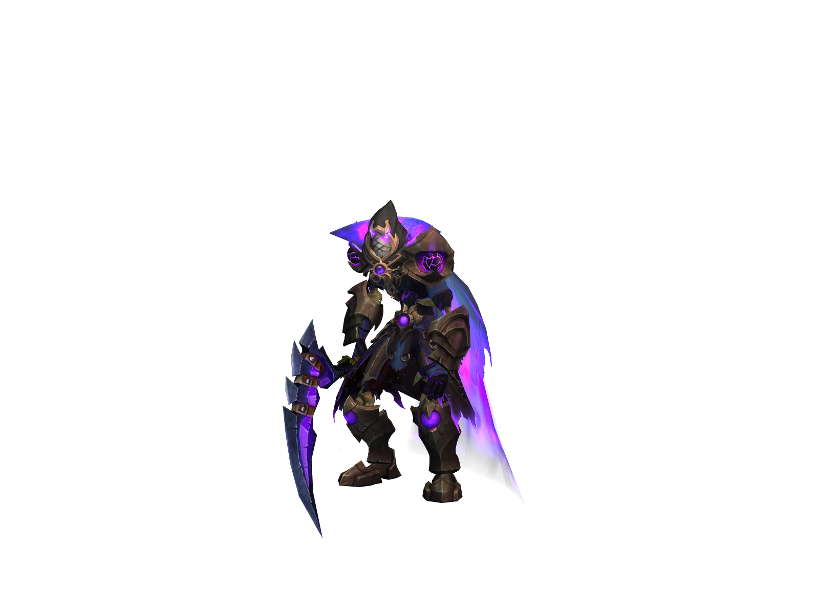 Crunchienut 3D character render