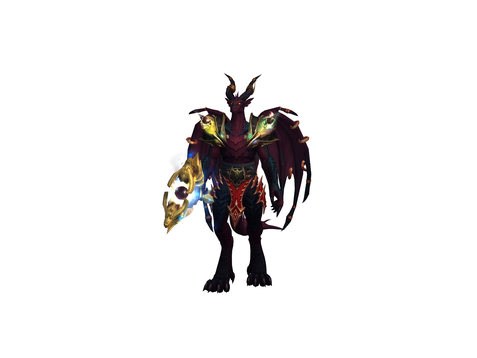 Reth 3D character render
