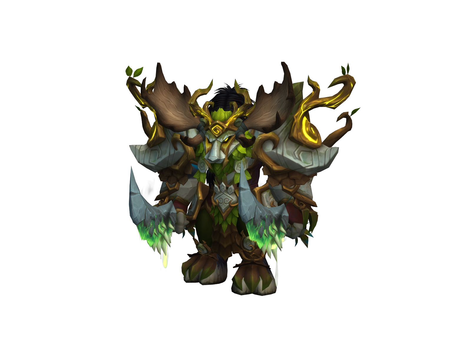 Retric 3D character render