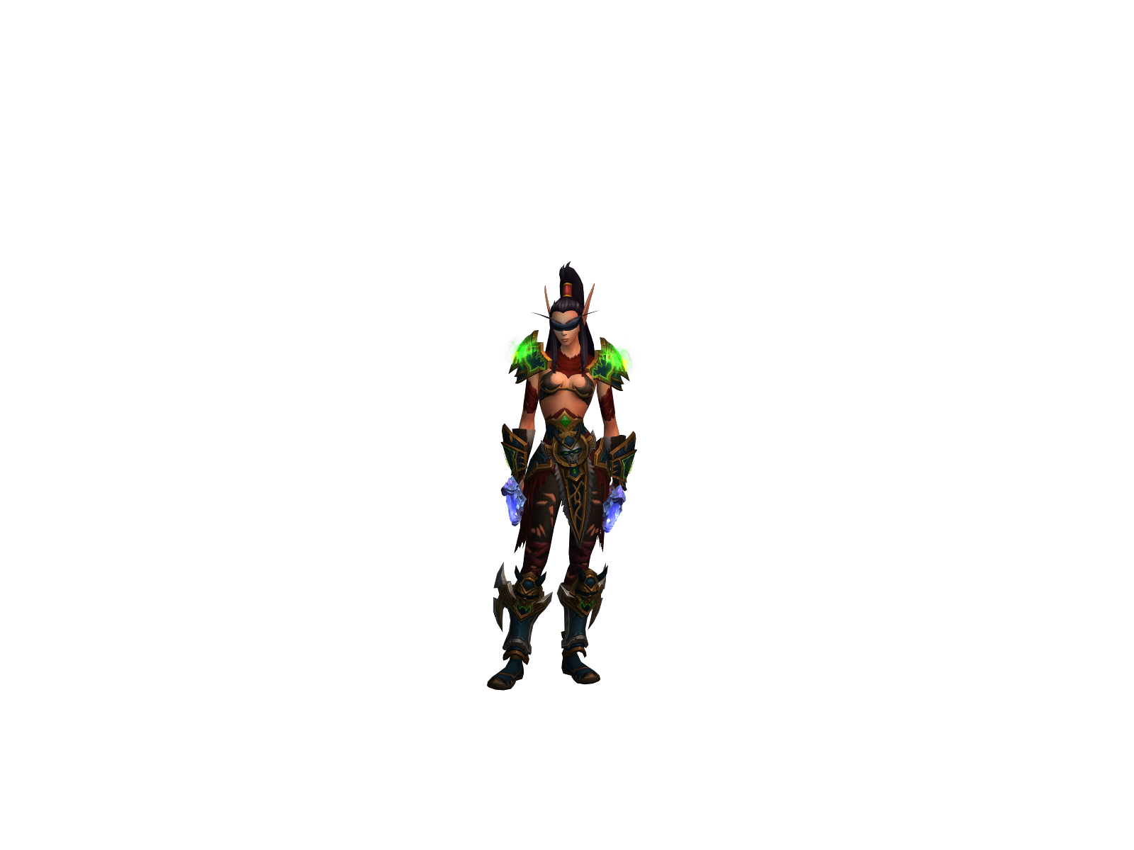 Flurp 3D character render