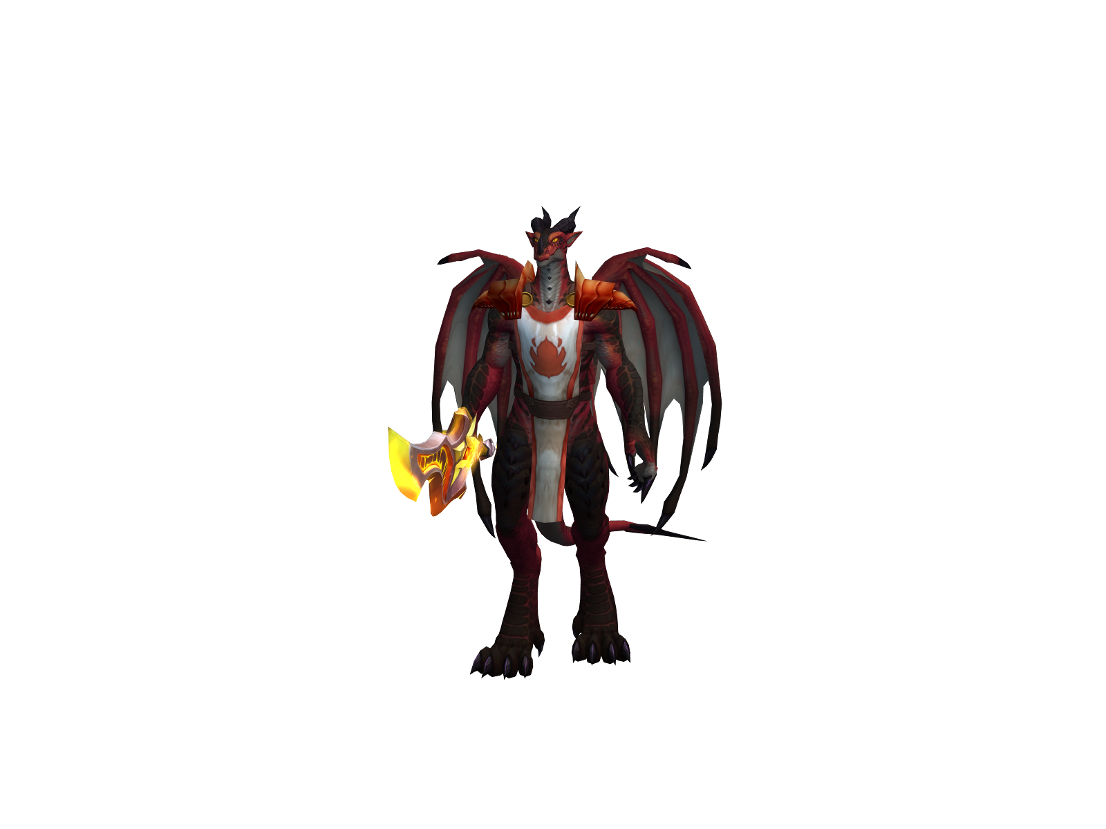 Zacarion 3D character render