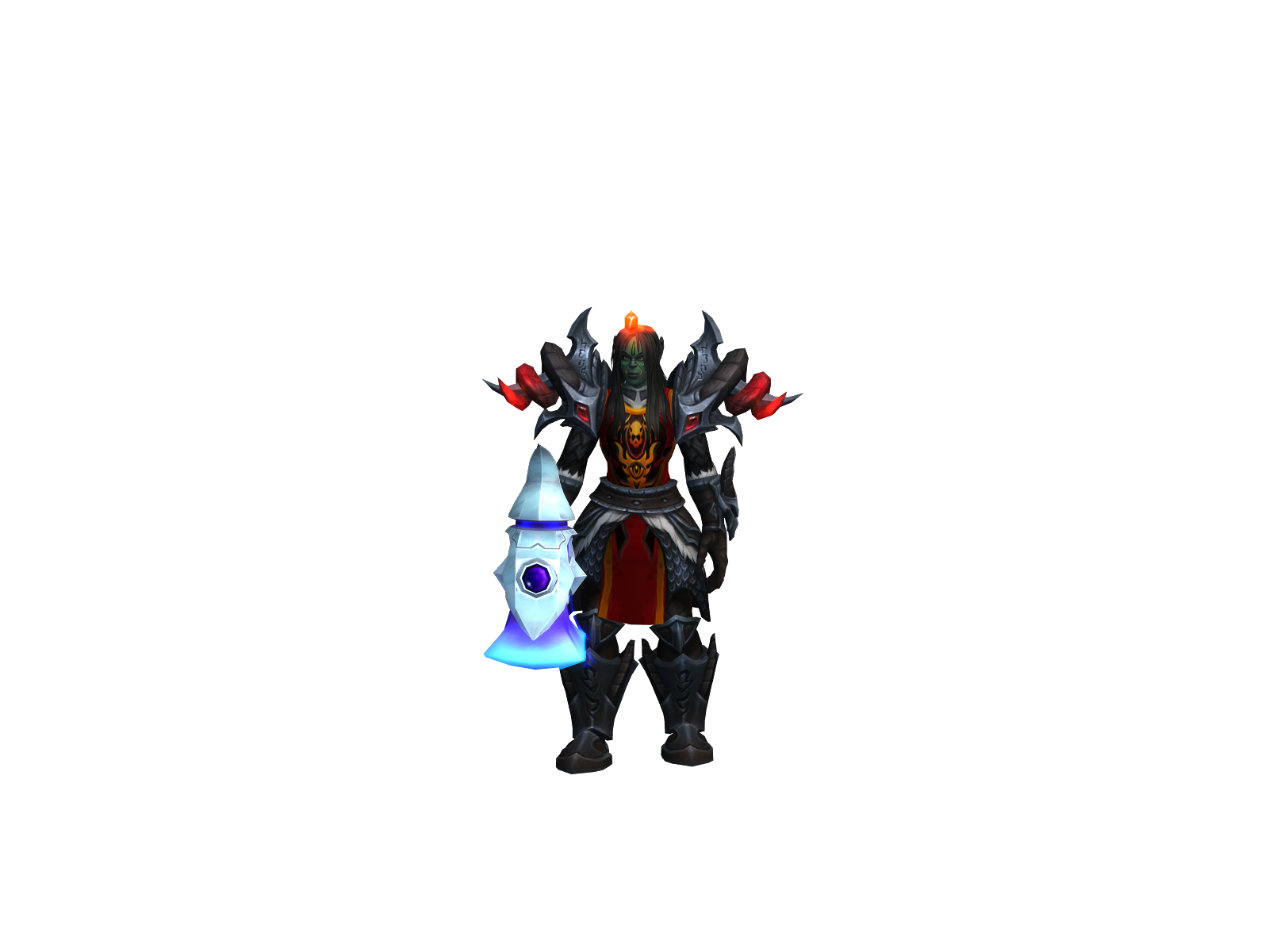 Skewmond 3D character render