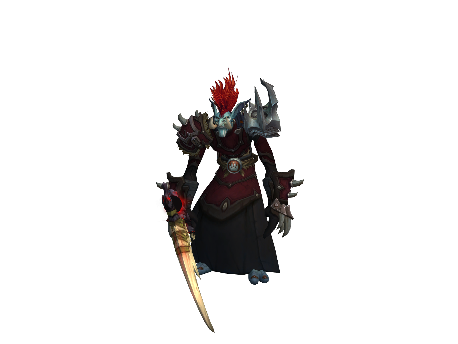 Báloó 3D character render