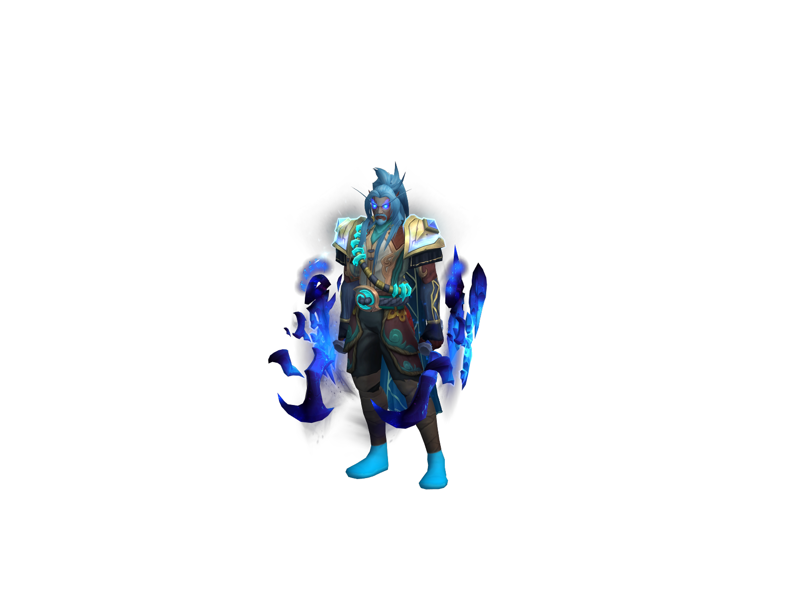 Skyed 3D character render