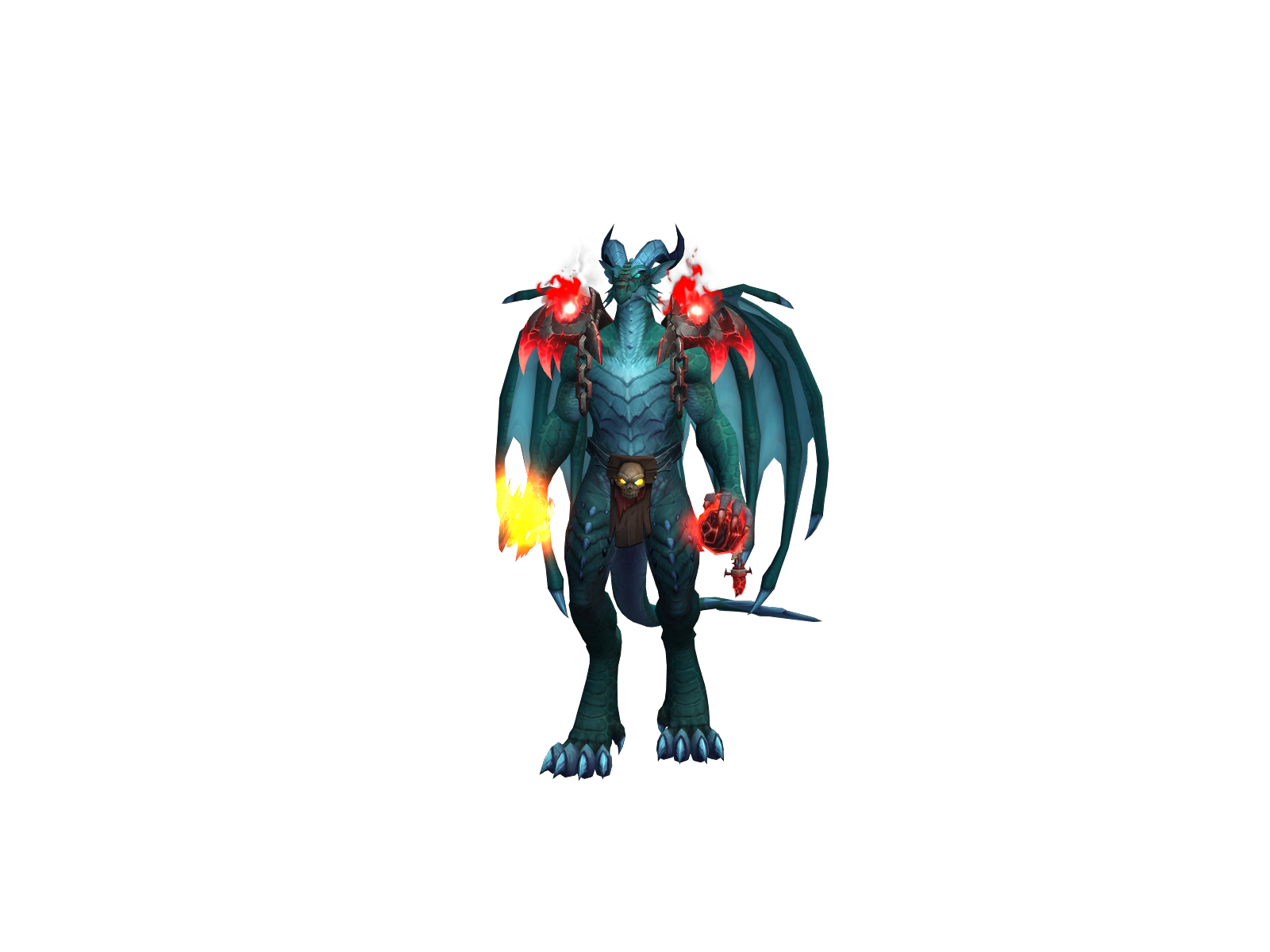 Korathion 3D character render