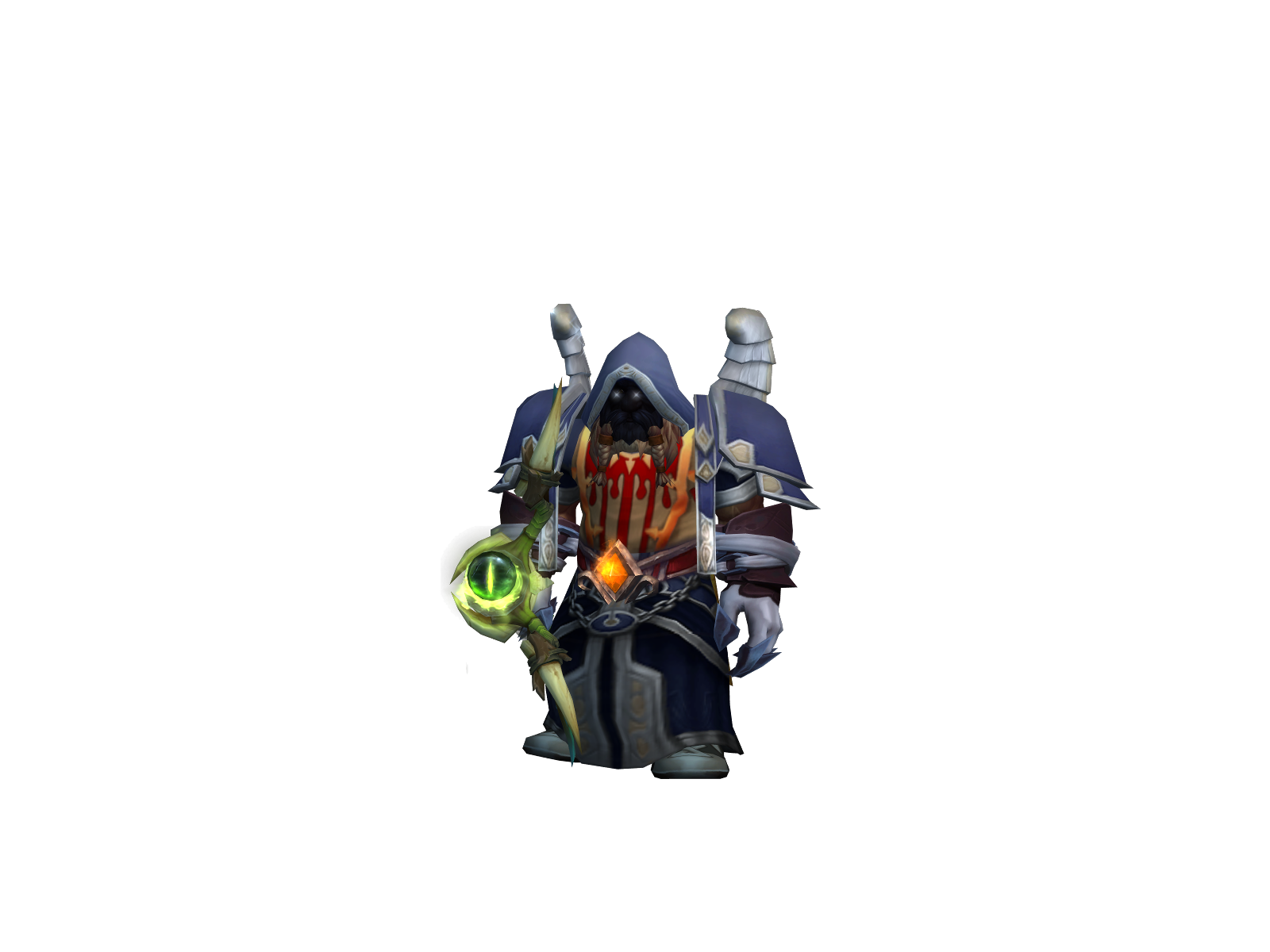 Erimitpriest 3D character render