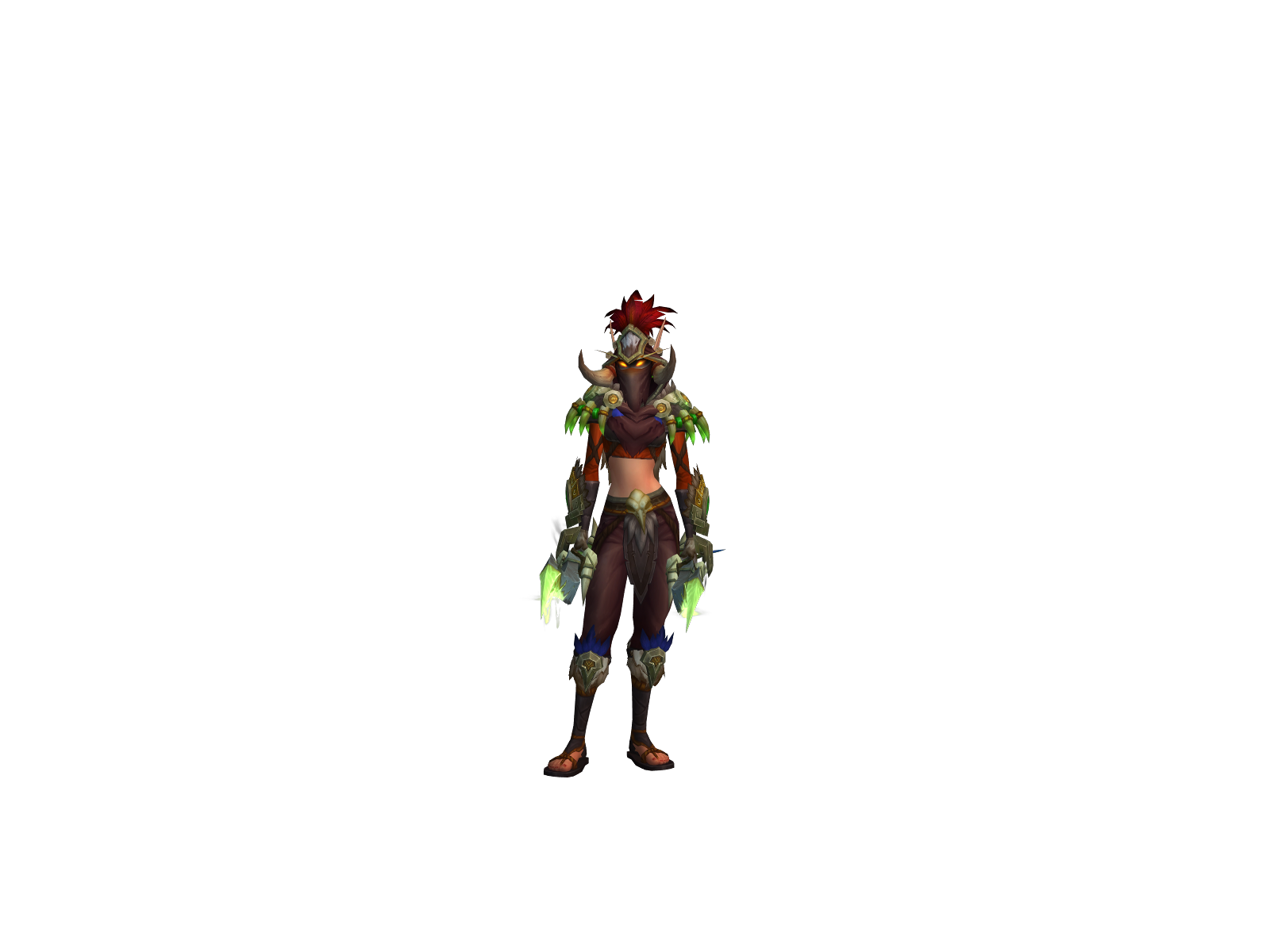 Rachêengel 3D character render
