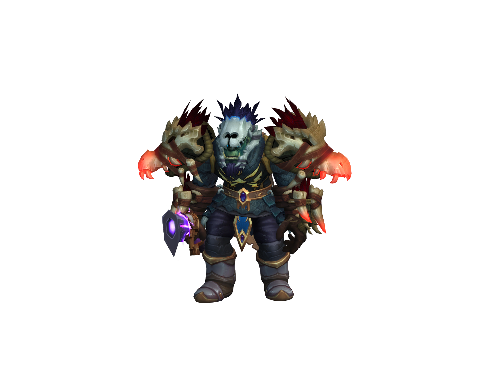 Tigerauge 3D character render