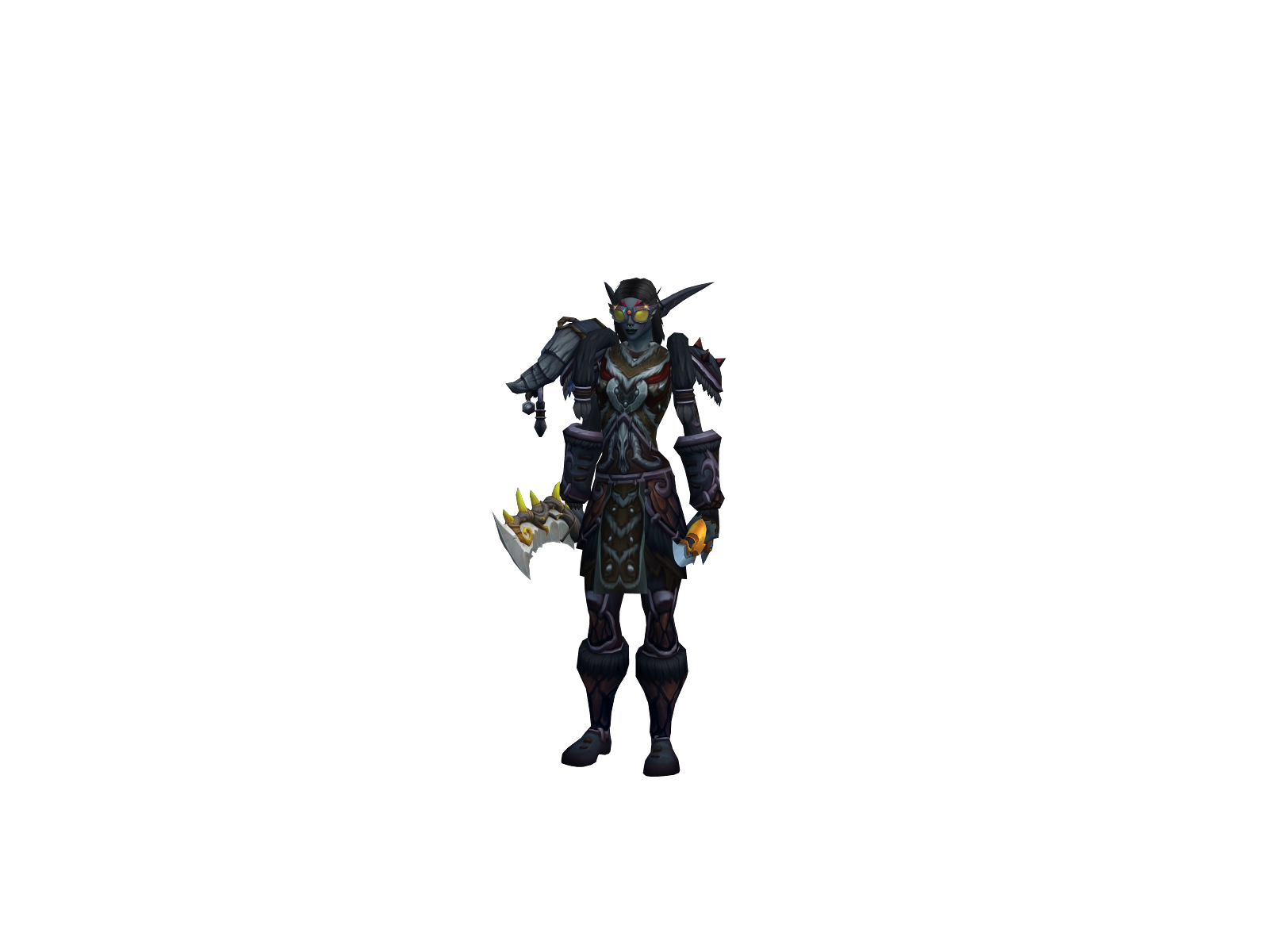 Slashspit 3D character render