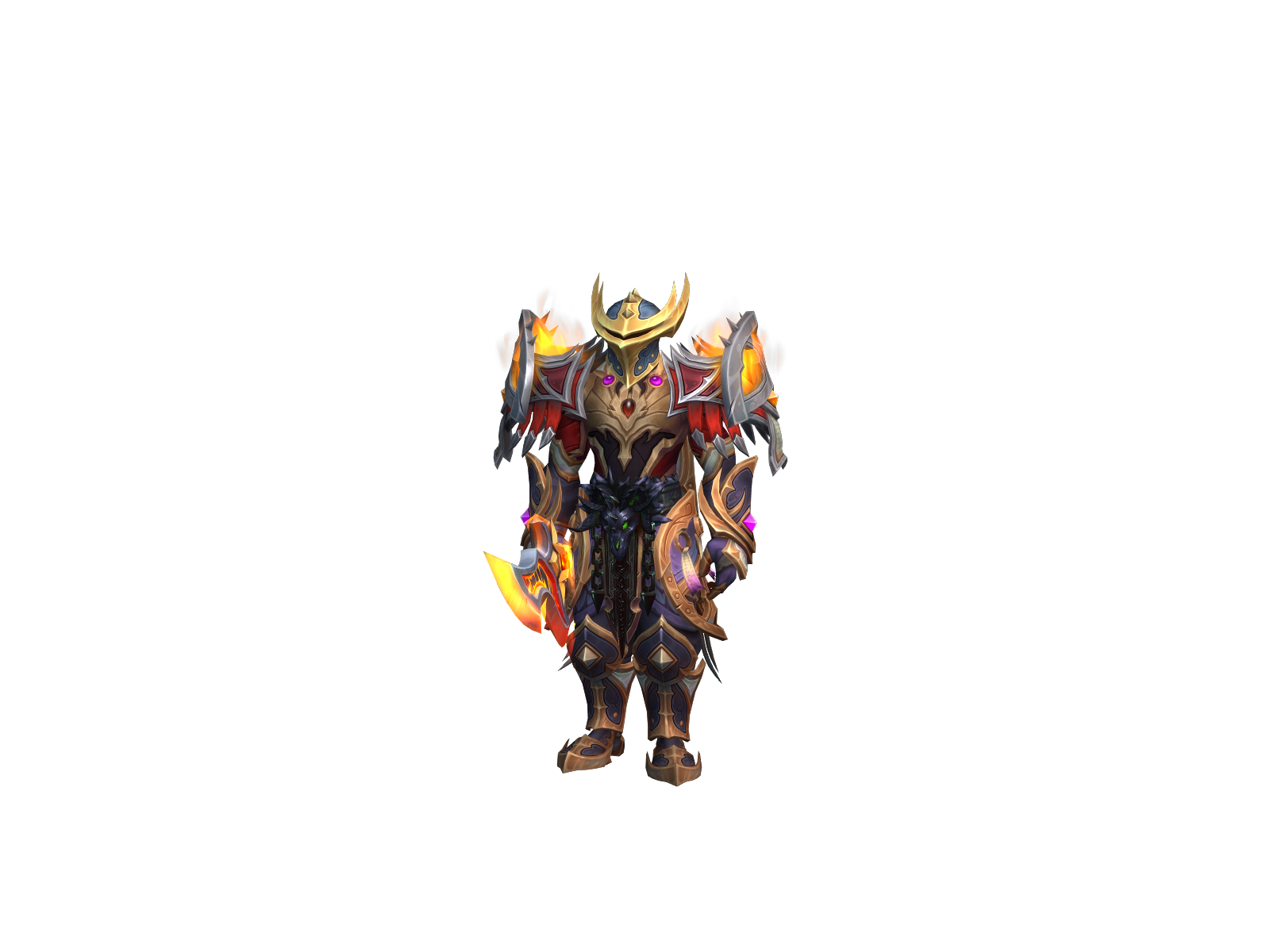 Xófron 3D character render