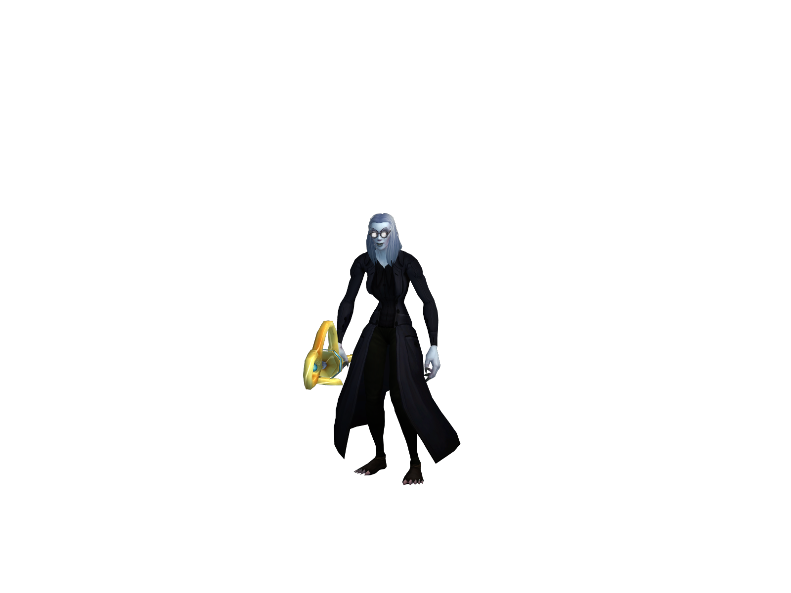 Chapelle 3D character render
