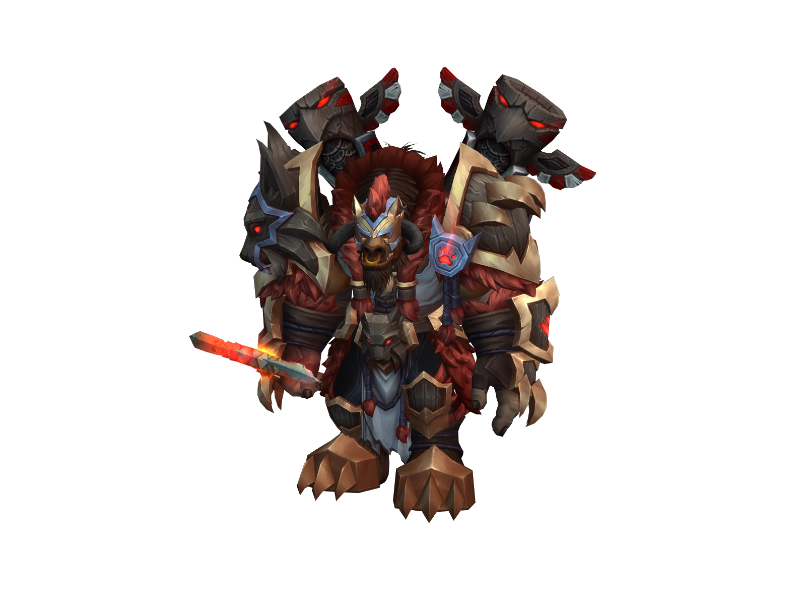 Chaschunka 3D character render