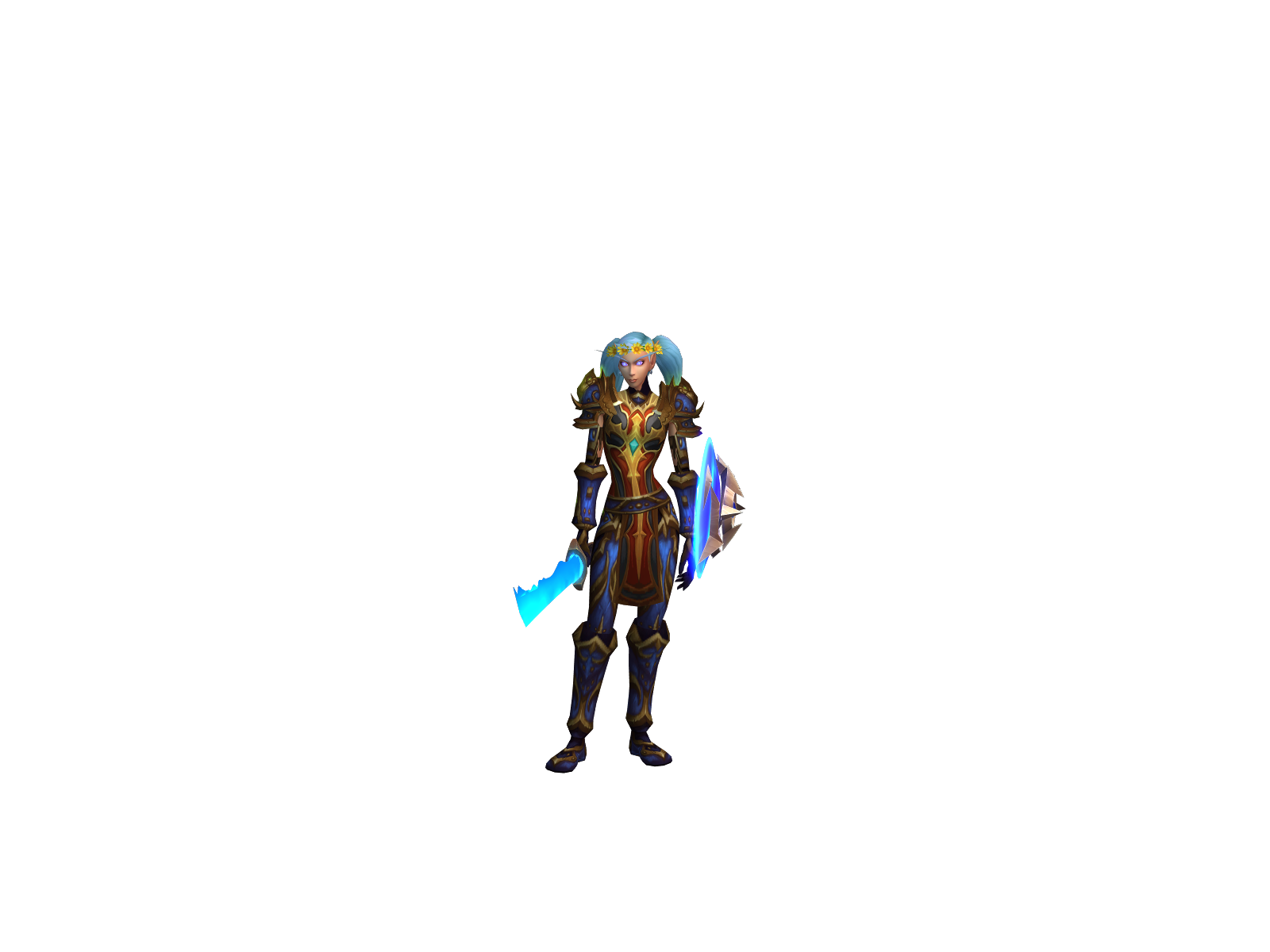 Vanilj 3D character render