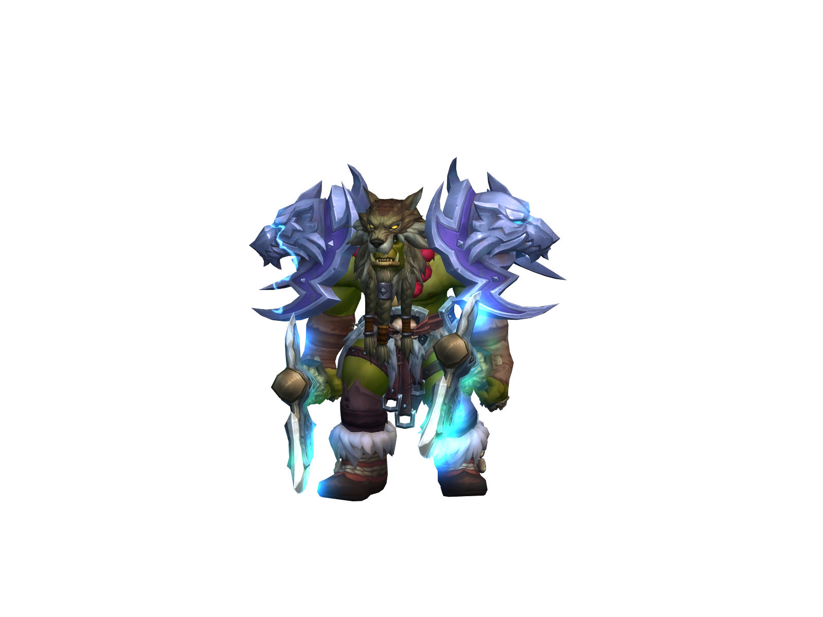 Thunderclaw 3D character render