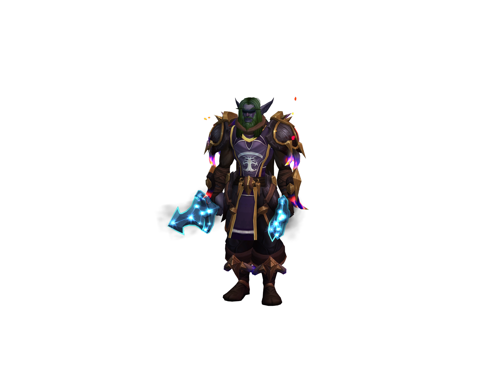 Gekko 3D character render