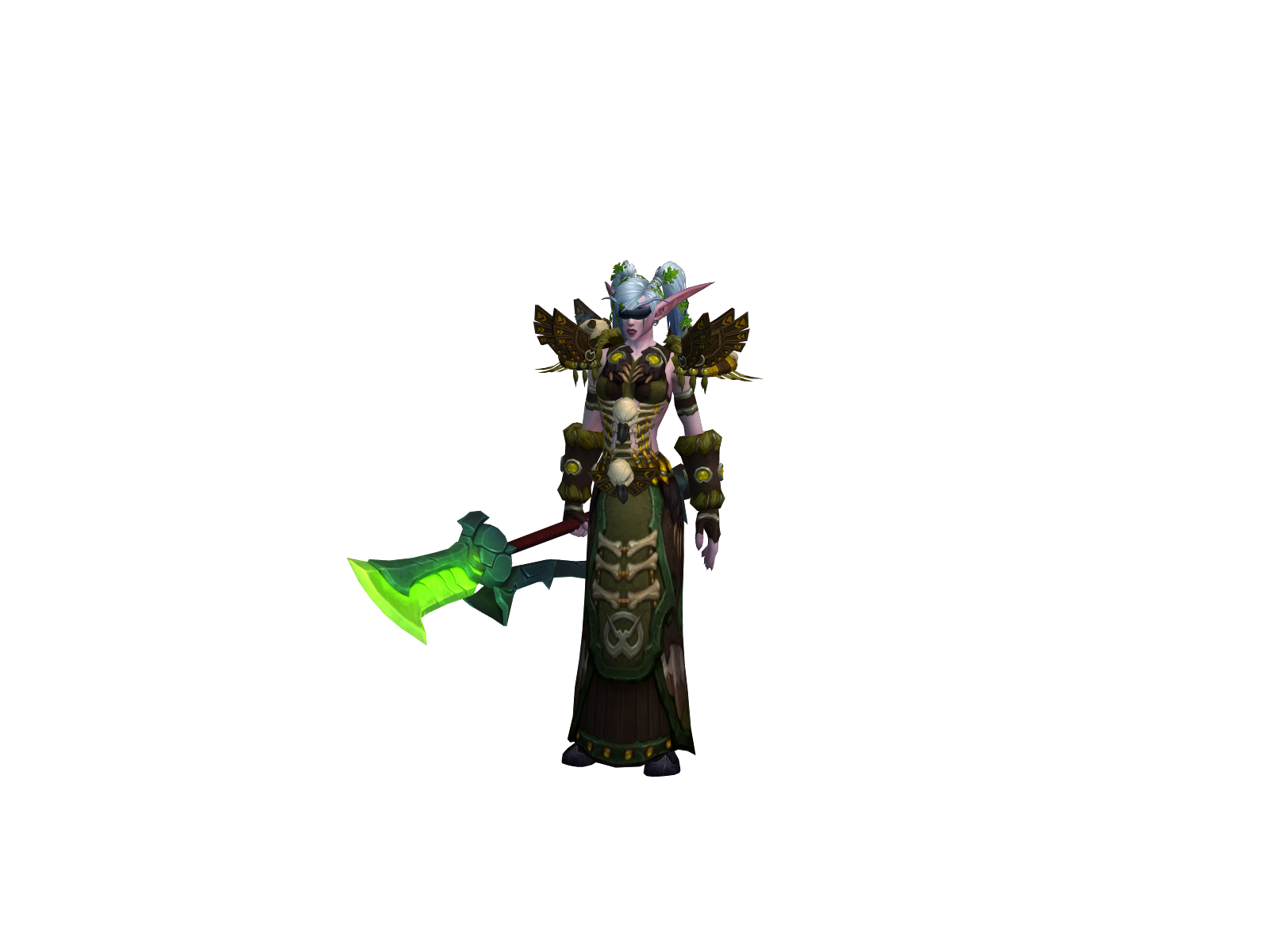 Fangomanta 3D character render