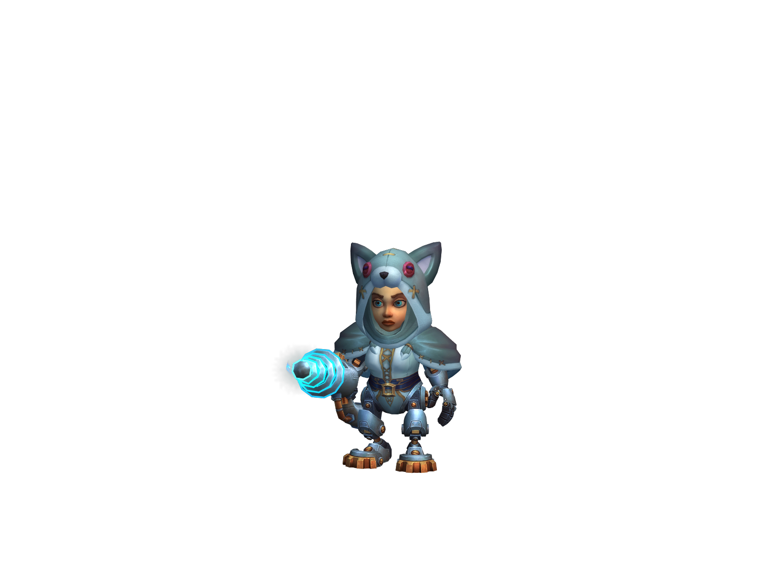 Denshi 3D character render