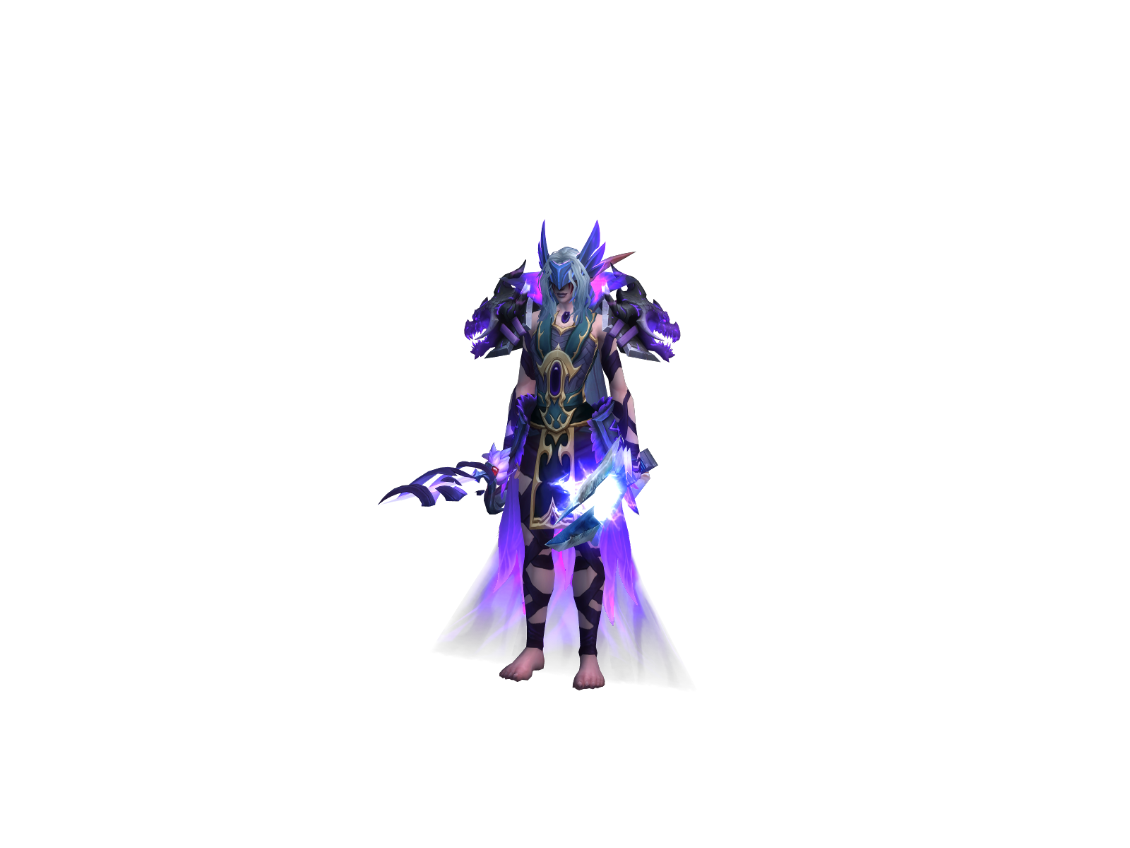 Neraliell 3D character render