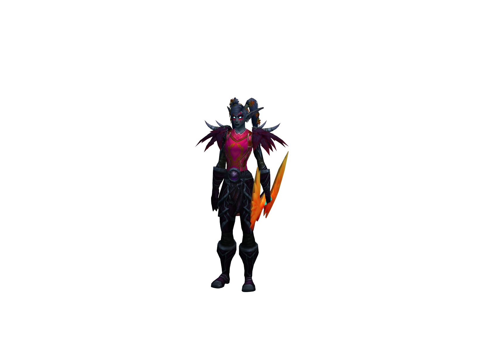 Pamplette 3D character render