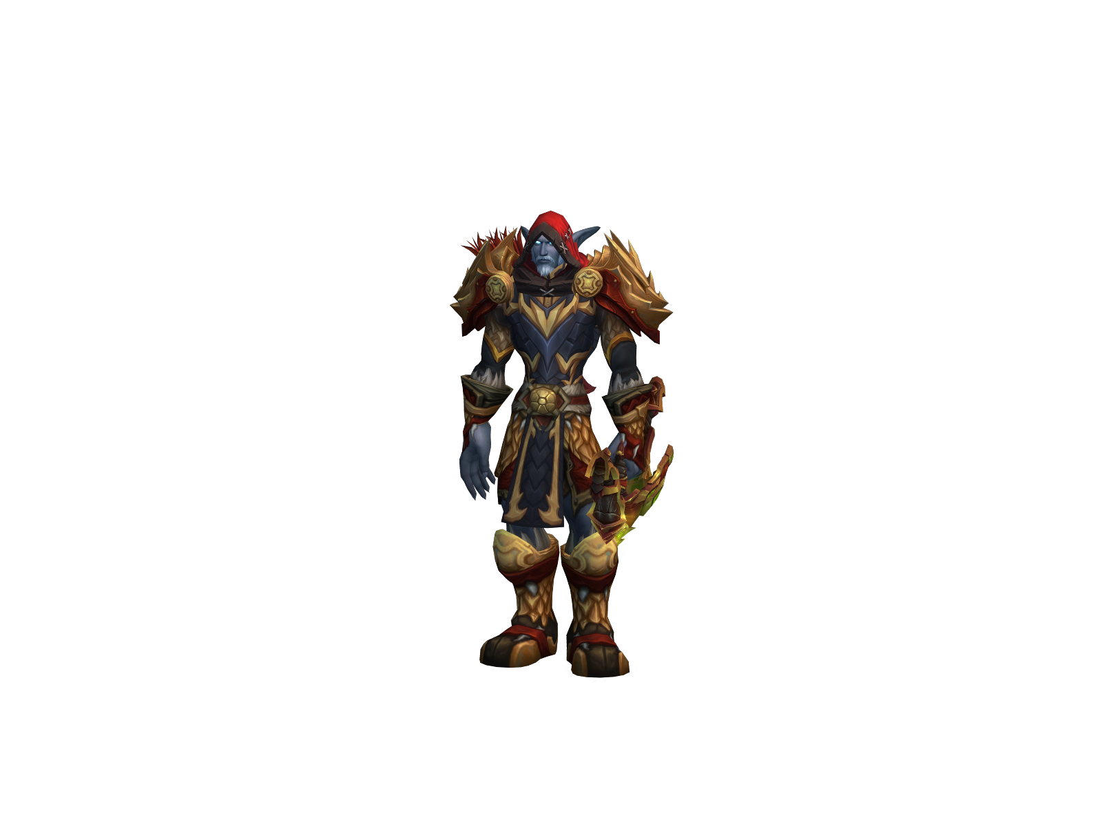 Muninn 3D character render
