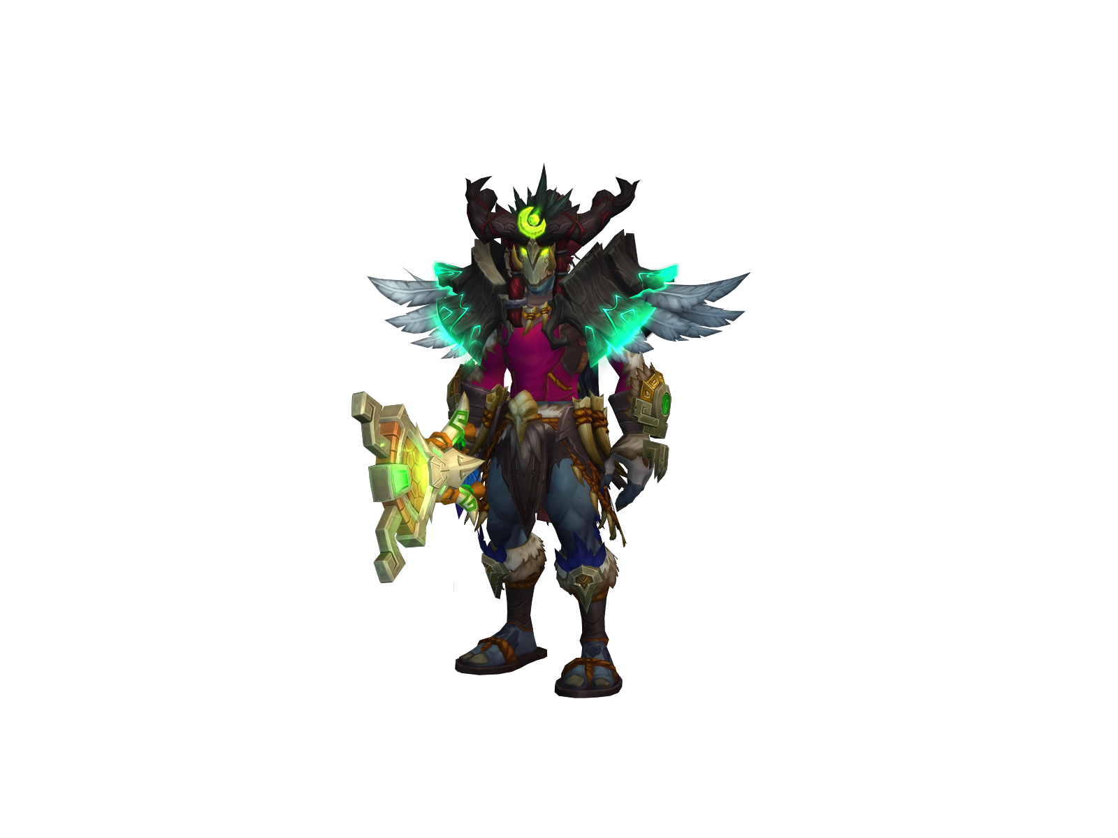 Agwani 3D character render