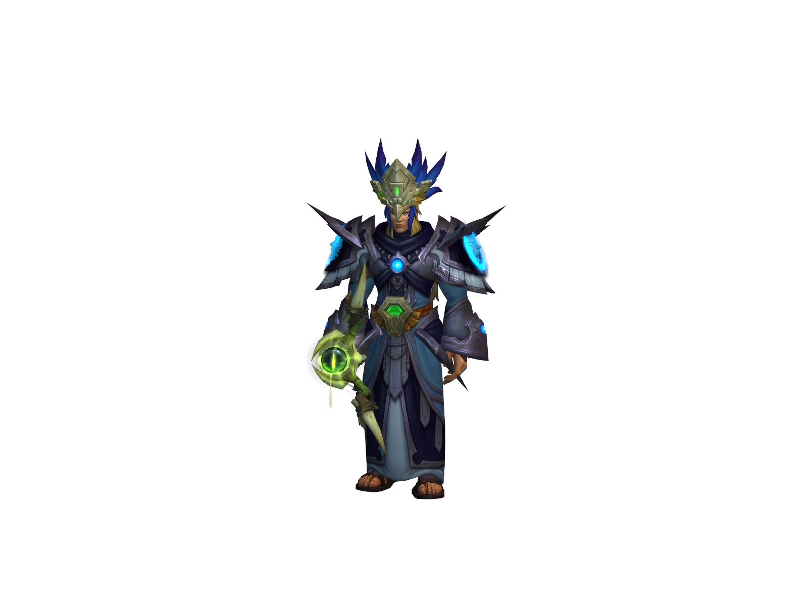 Aubéron 3D character render