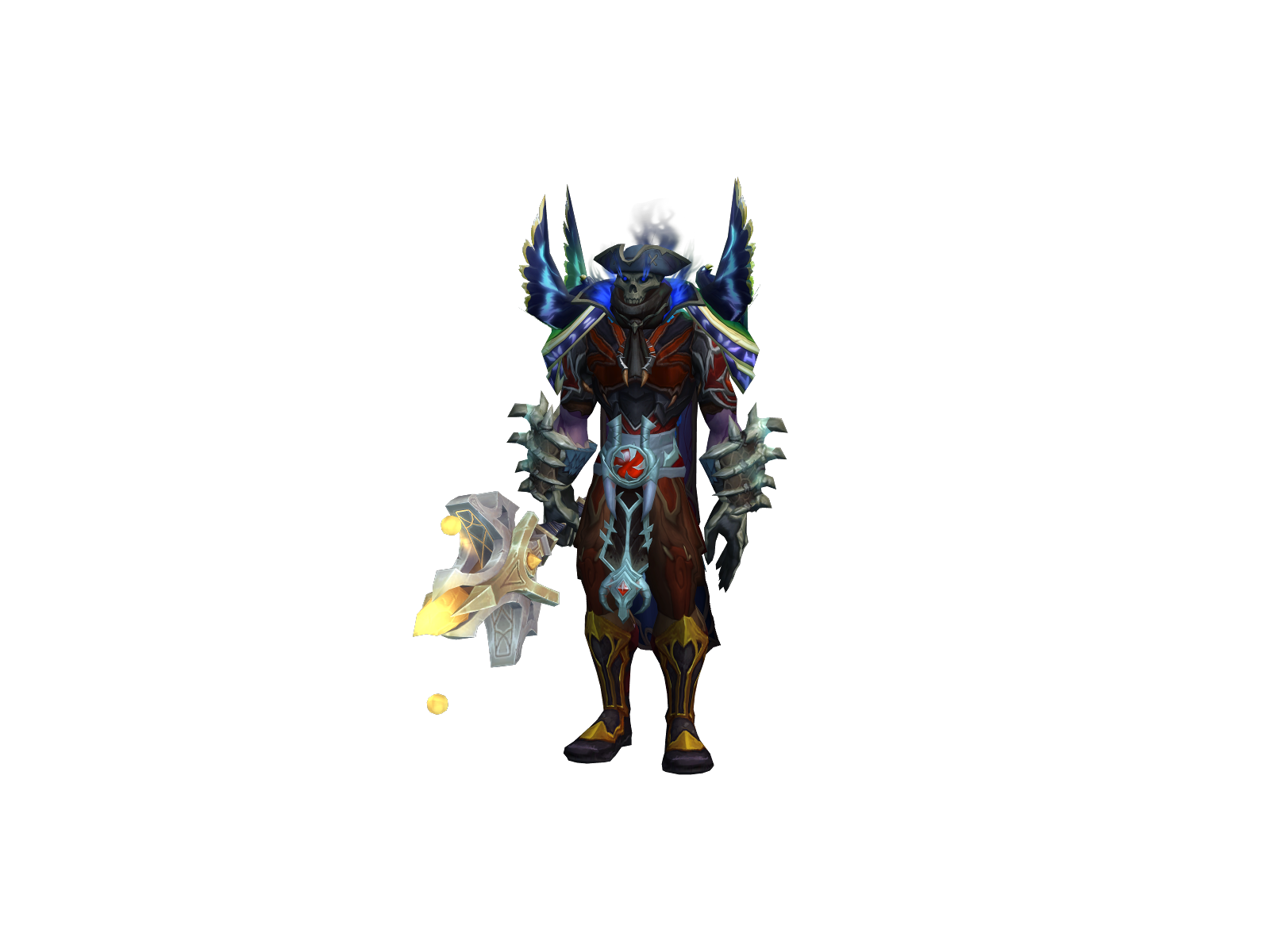 Darkmana 3D character render
