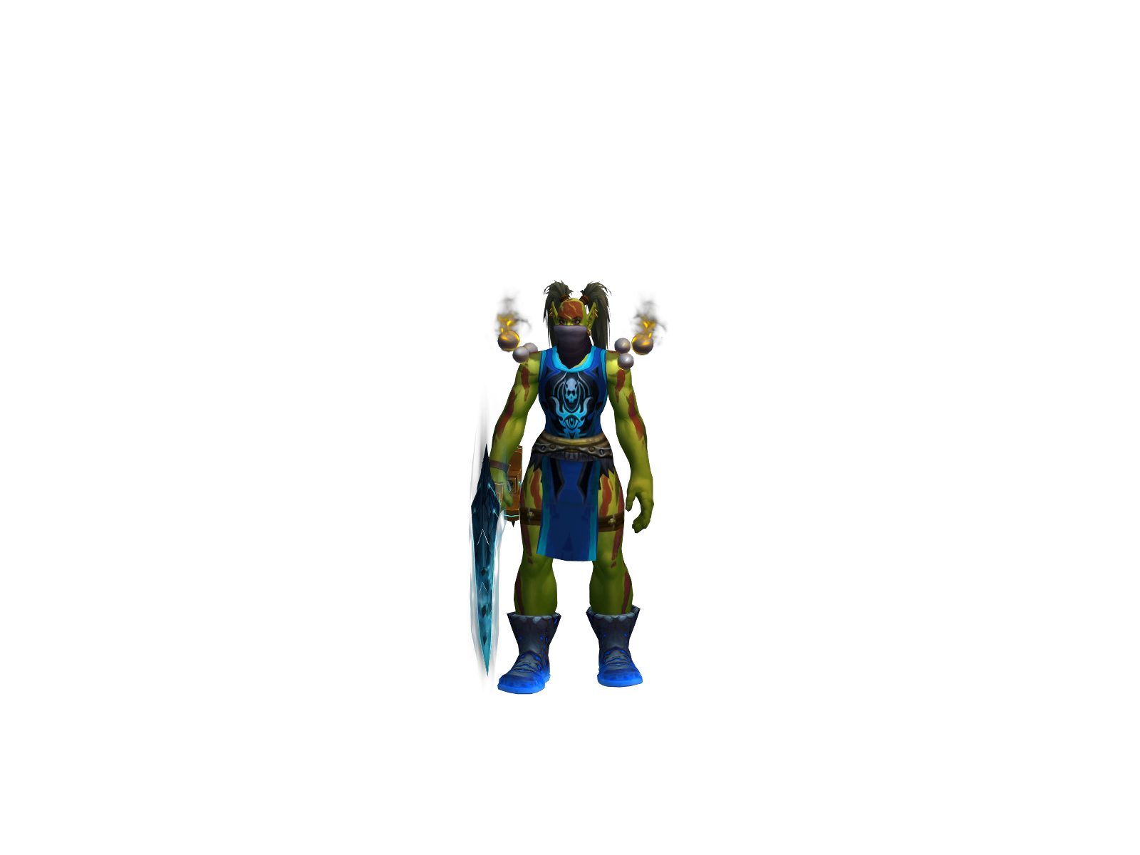 Itadorigojo 3D character render