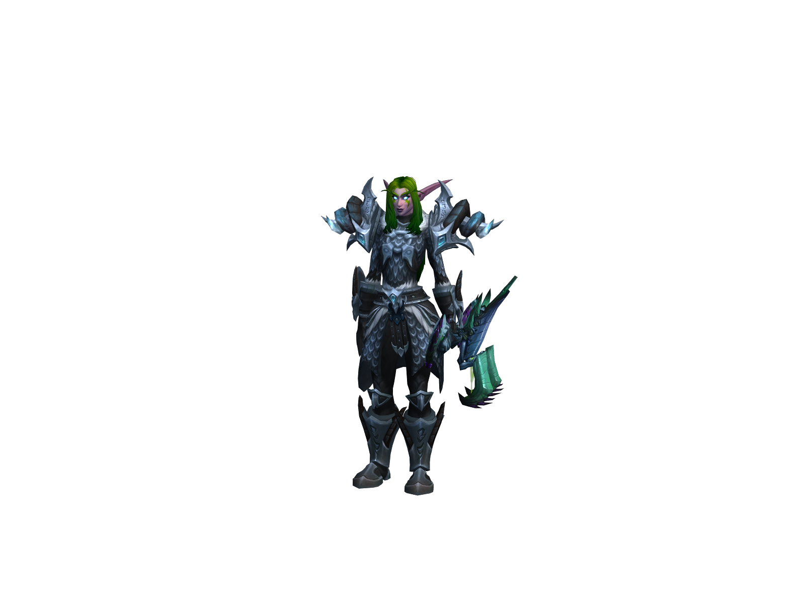 Nàyelle 3D character render