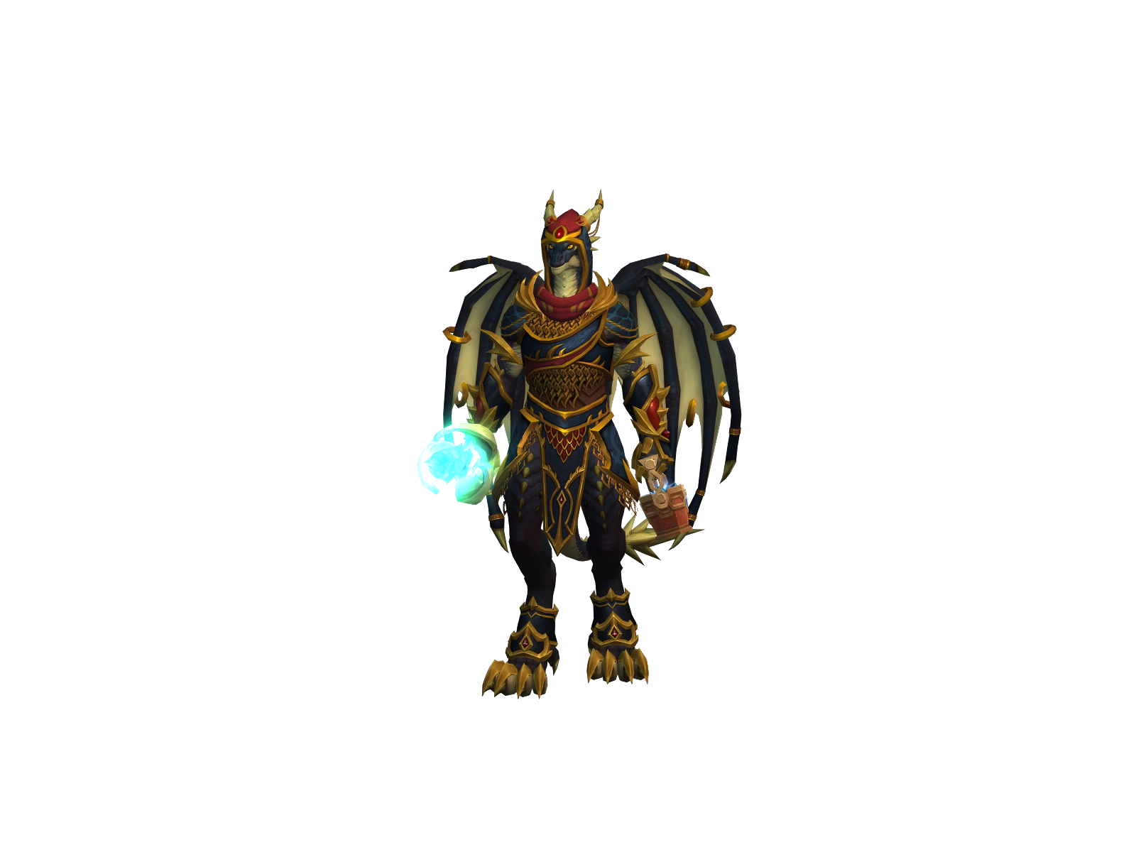 Lightwøød 3D character render