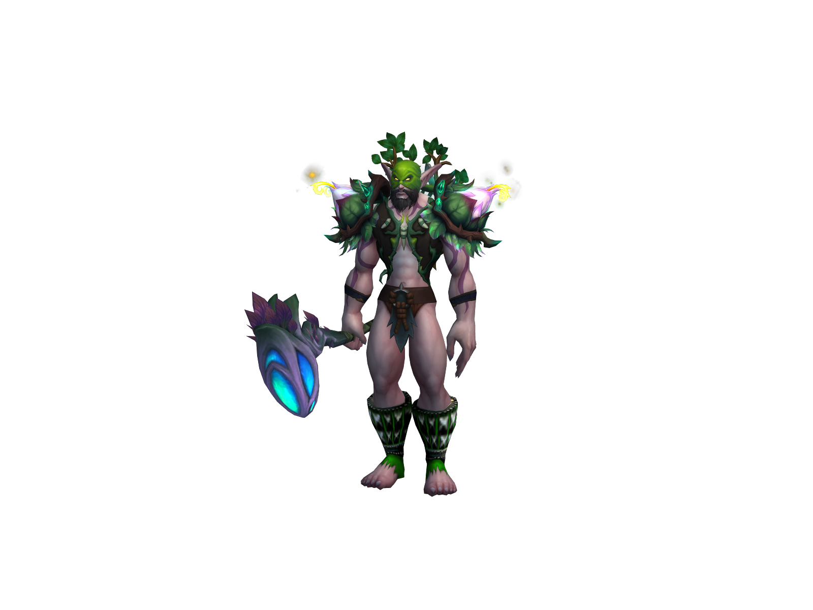 Puckk 3D character render