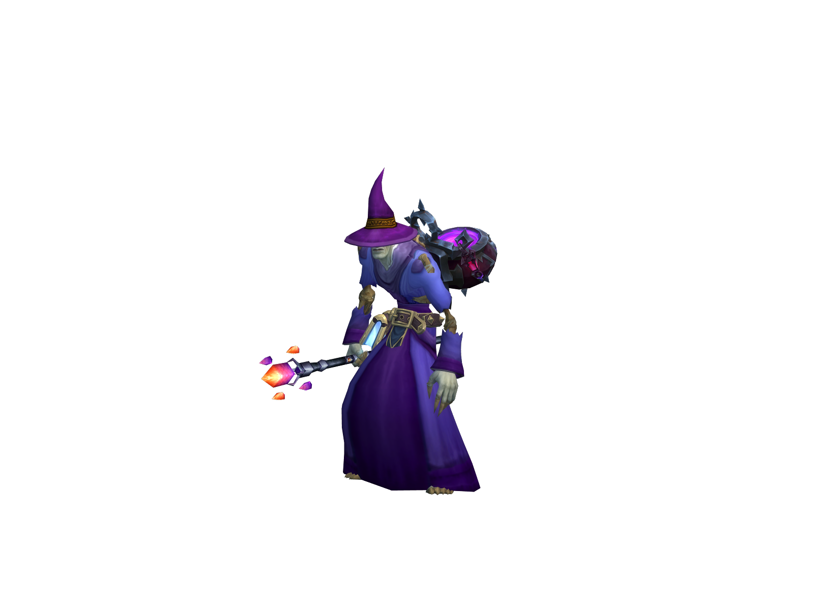 Sorcelis 3D character render