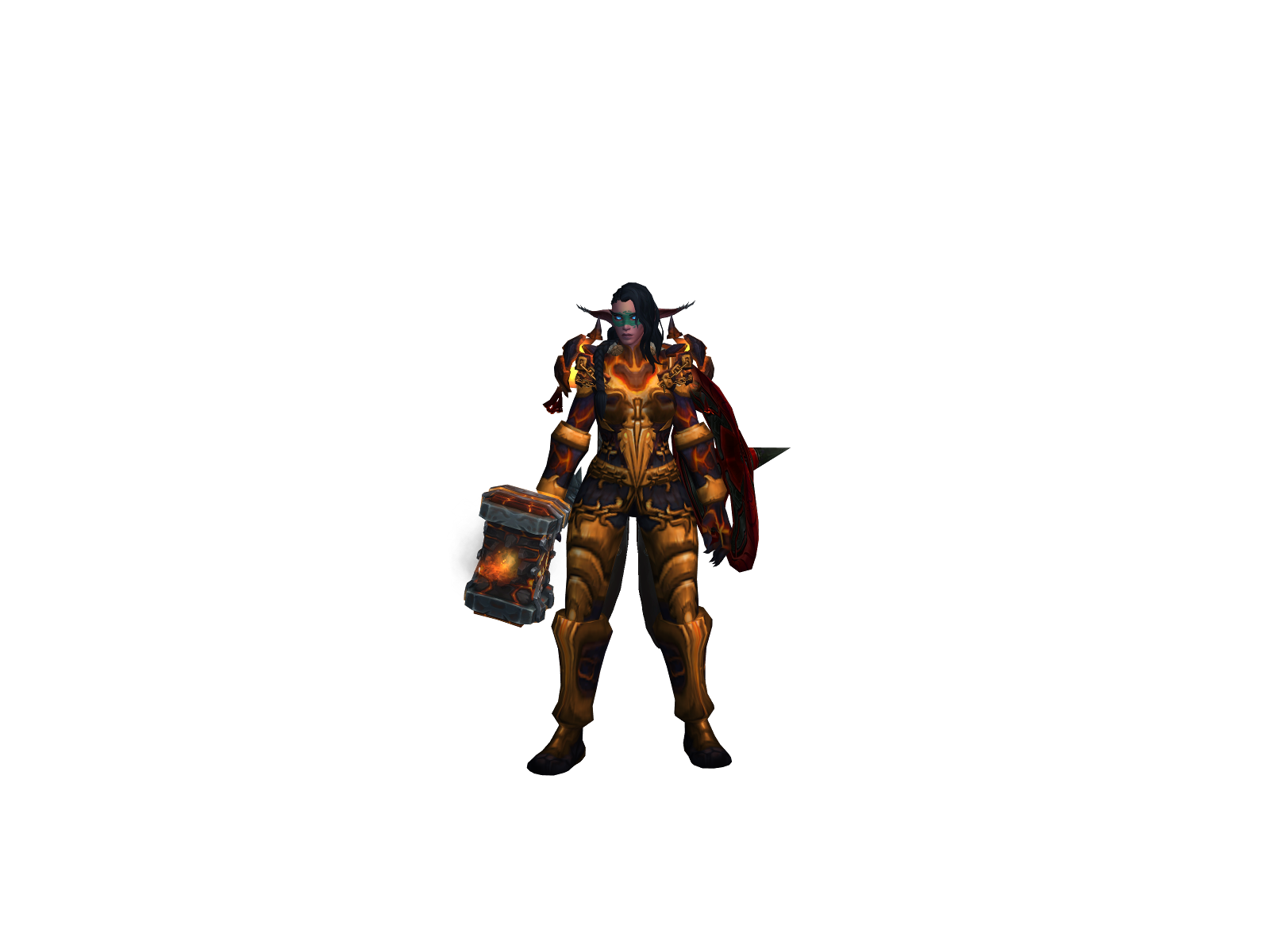 Hoshina 3D character render