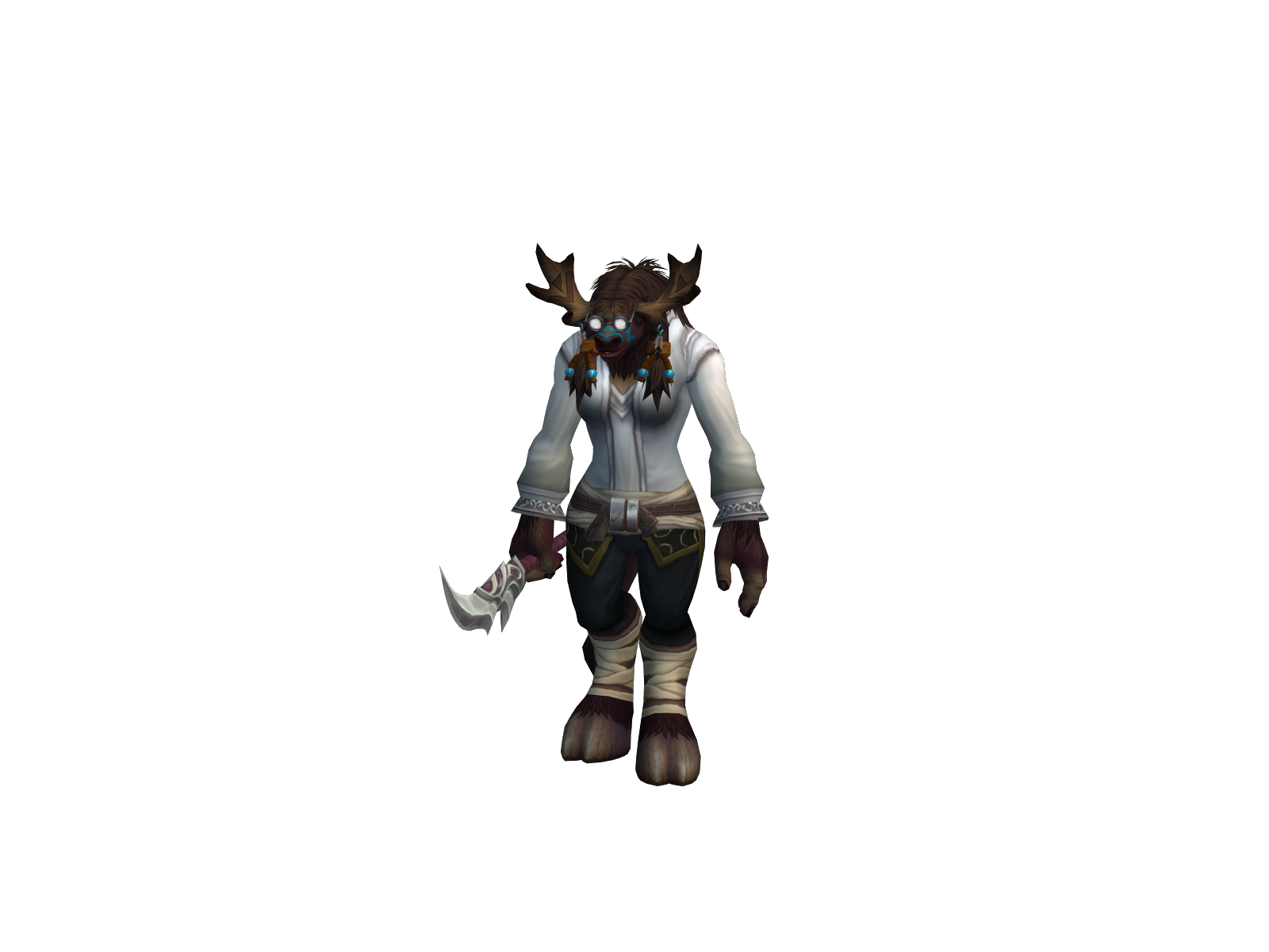 Skwii 3D character render