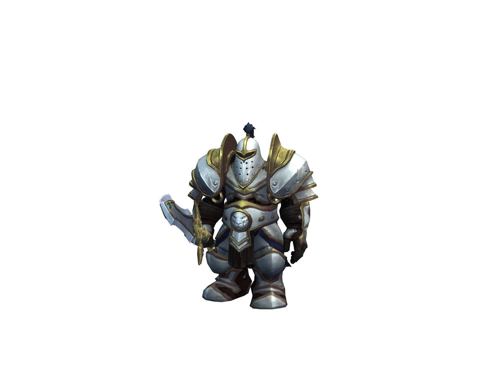 Thørø 3D character render