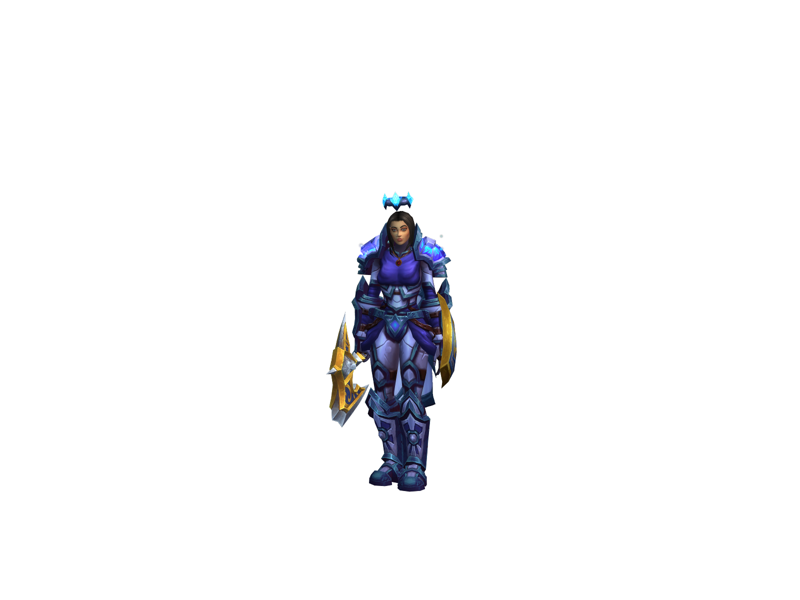 Treizekii 3D character render