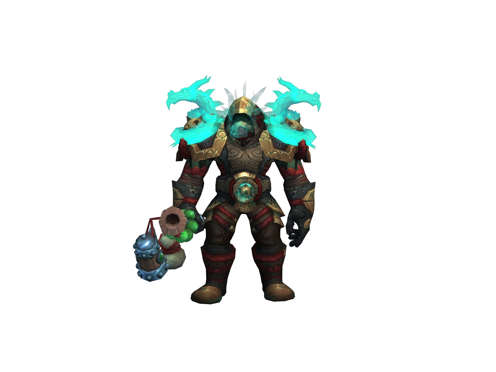Celiomonk 3D character render