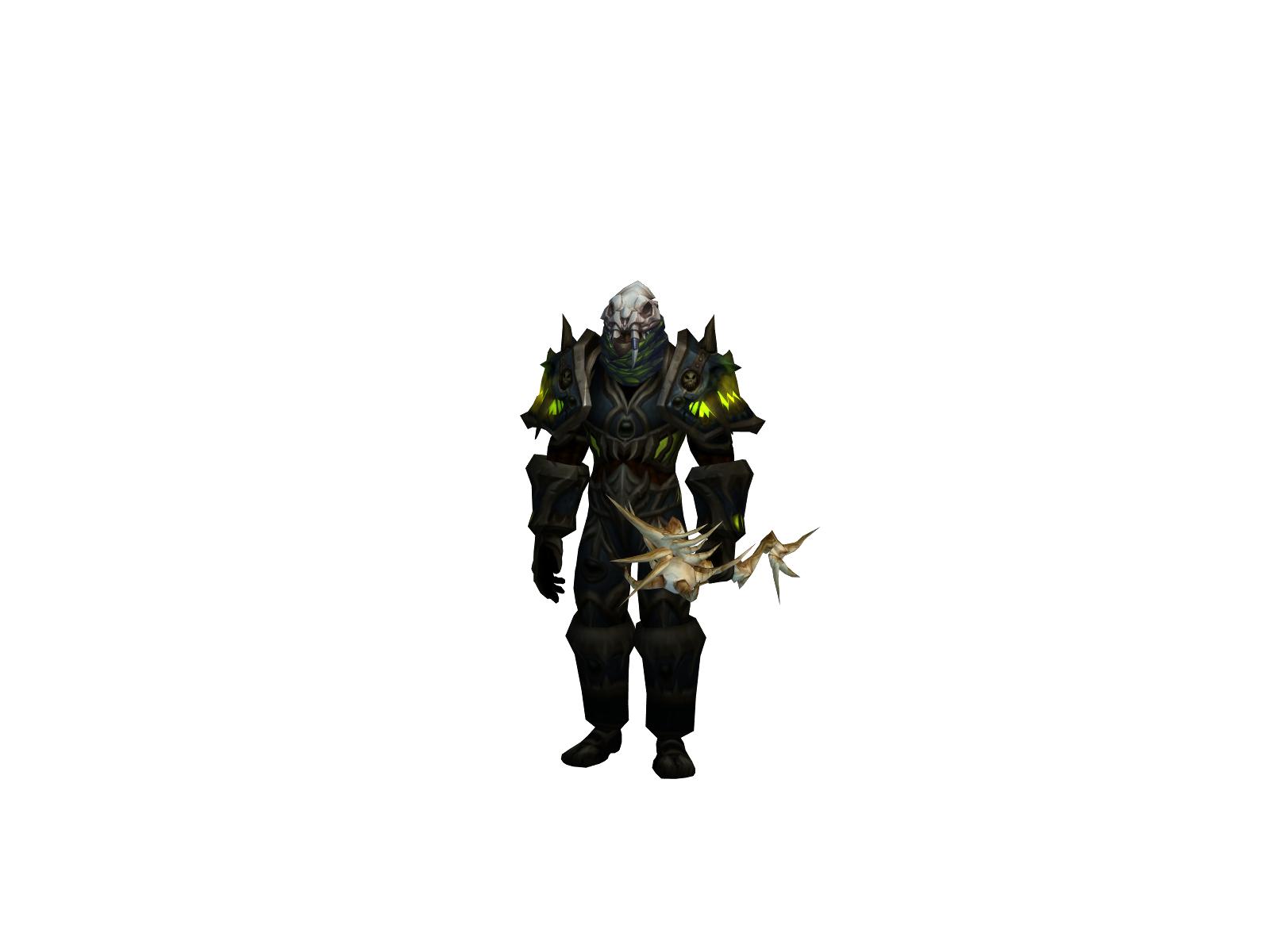 Masshunt 3D character render