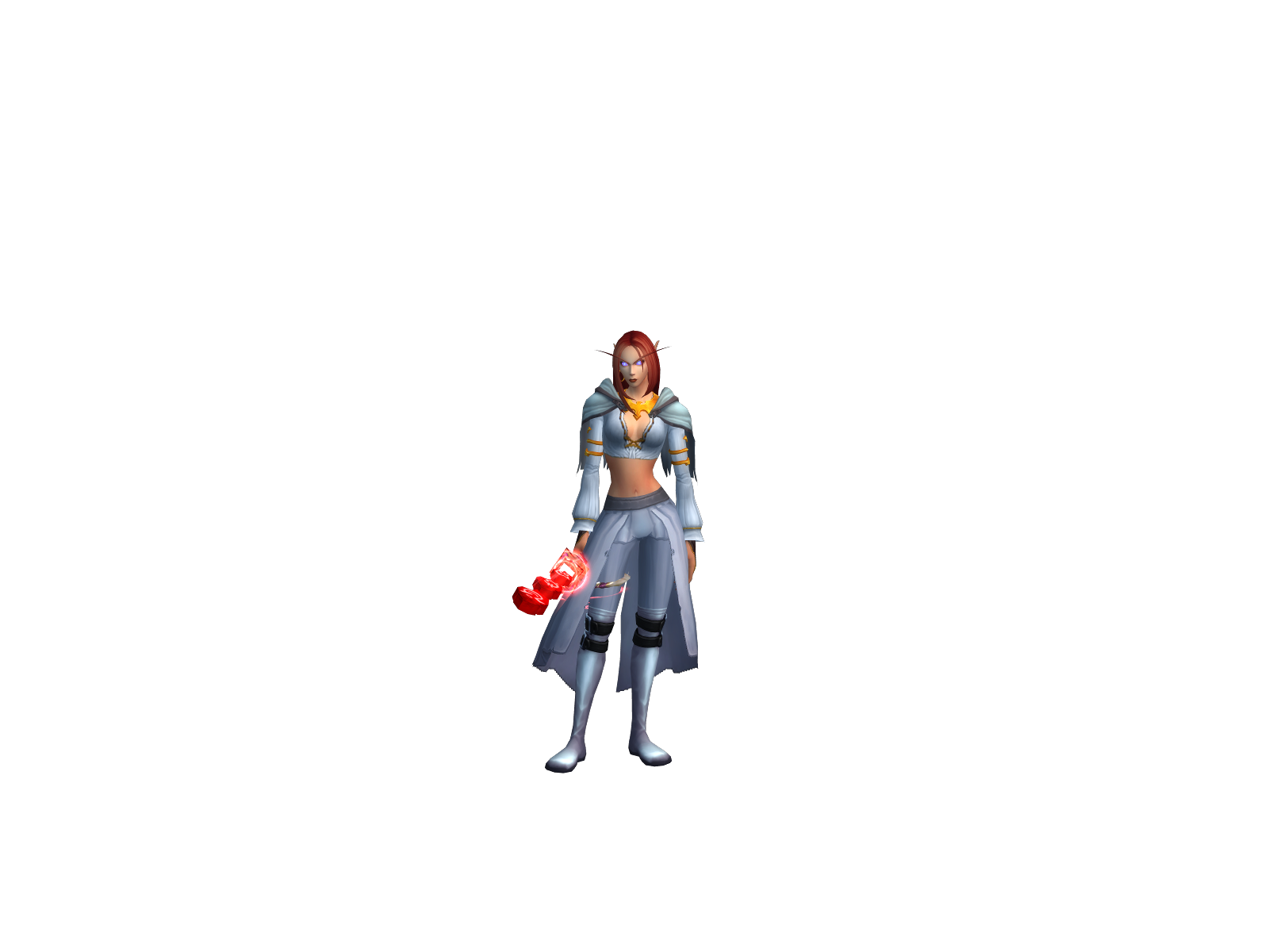 Annalias 3D character render