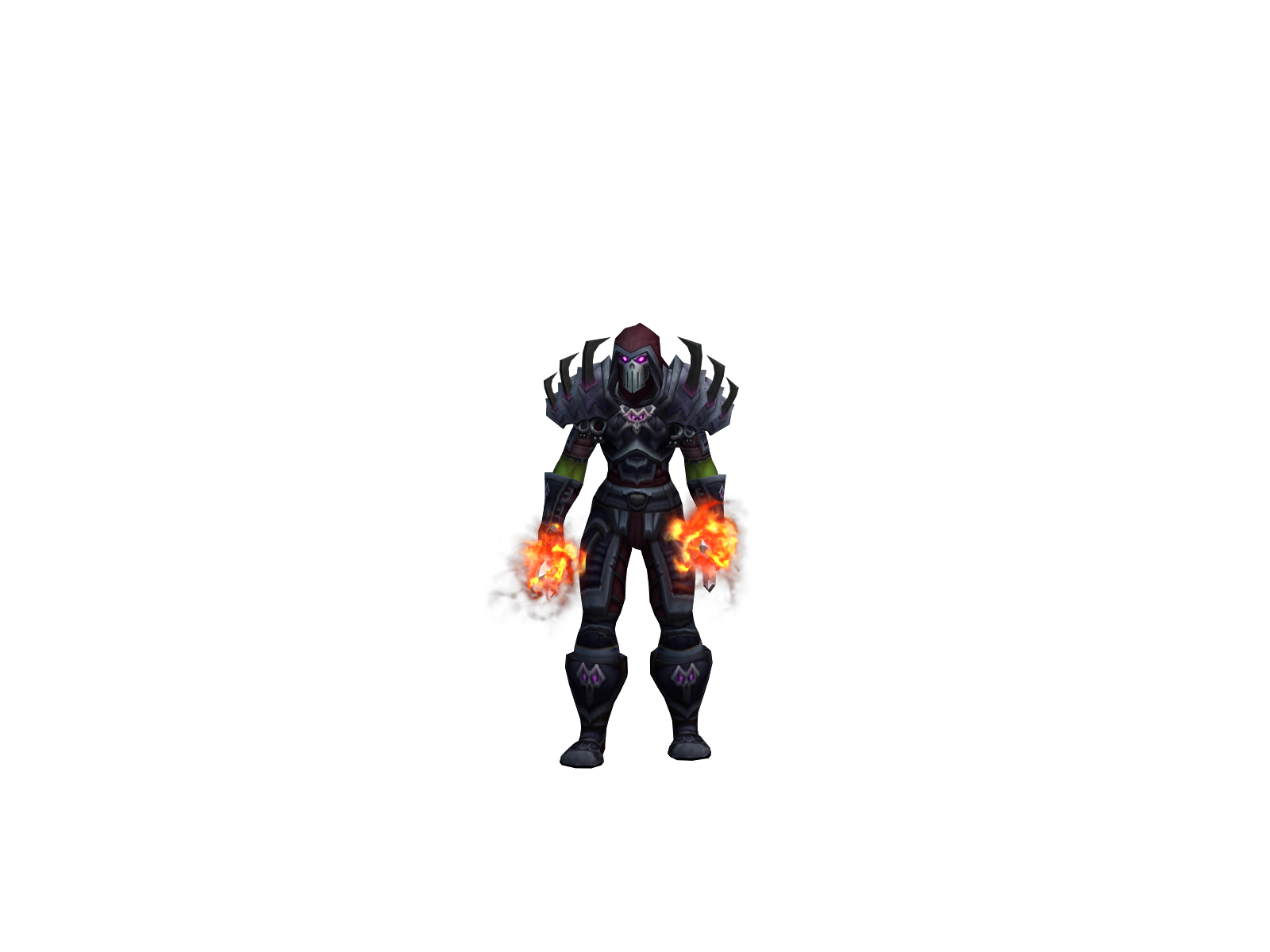 Demeus 3D character render