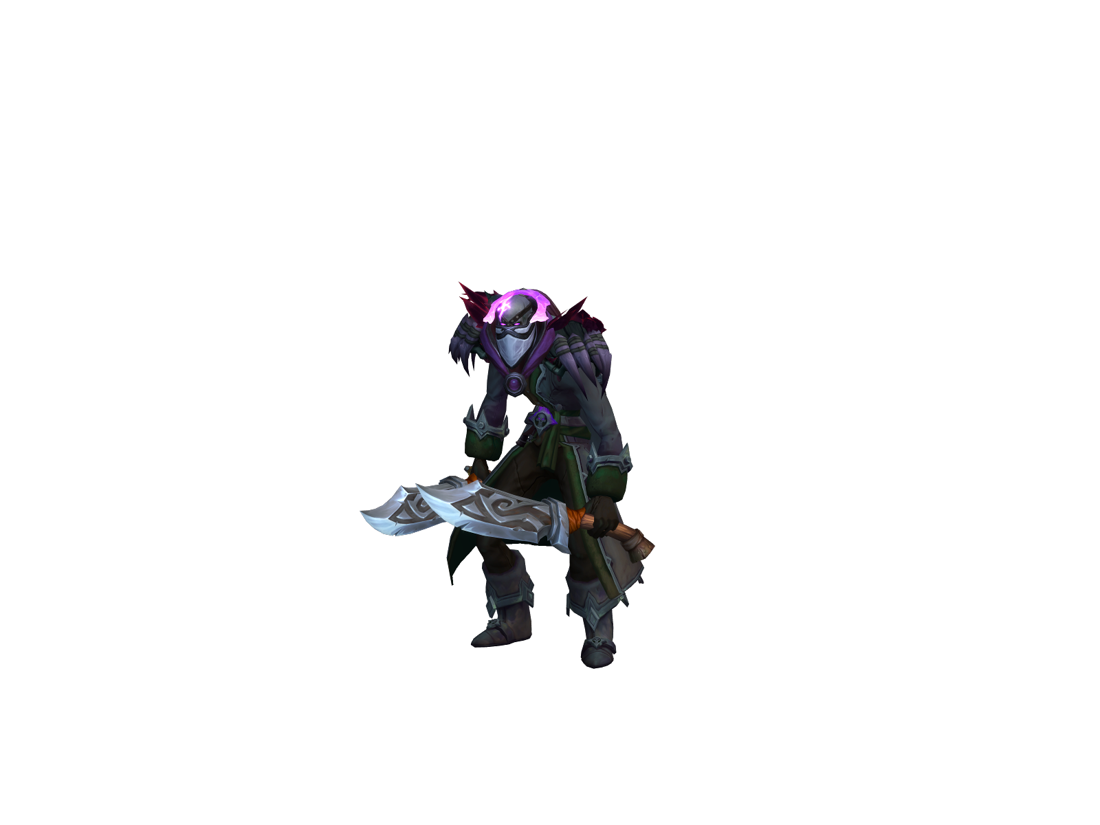 Bigkrro 3D character render