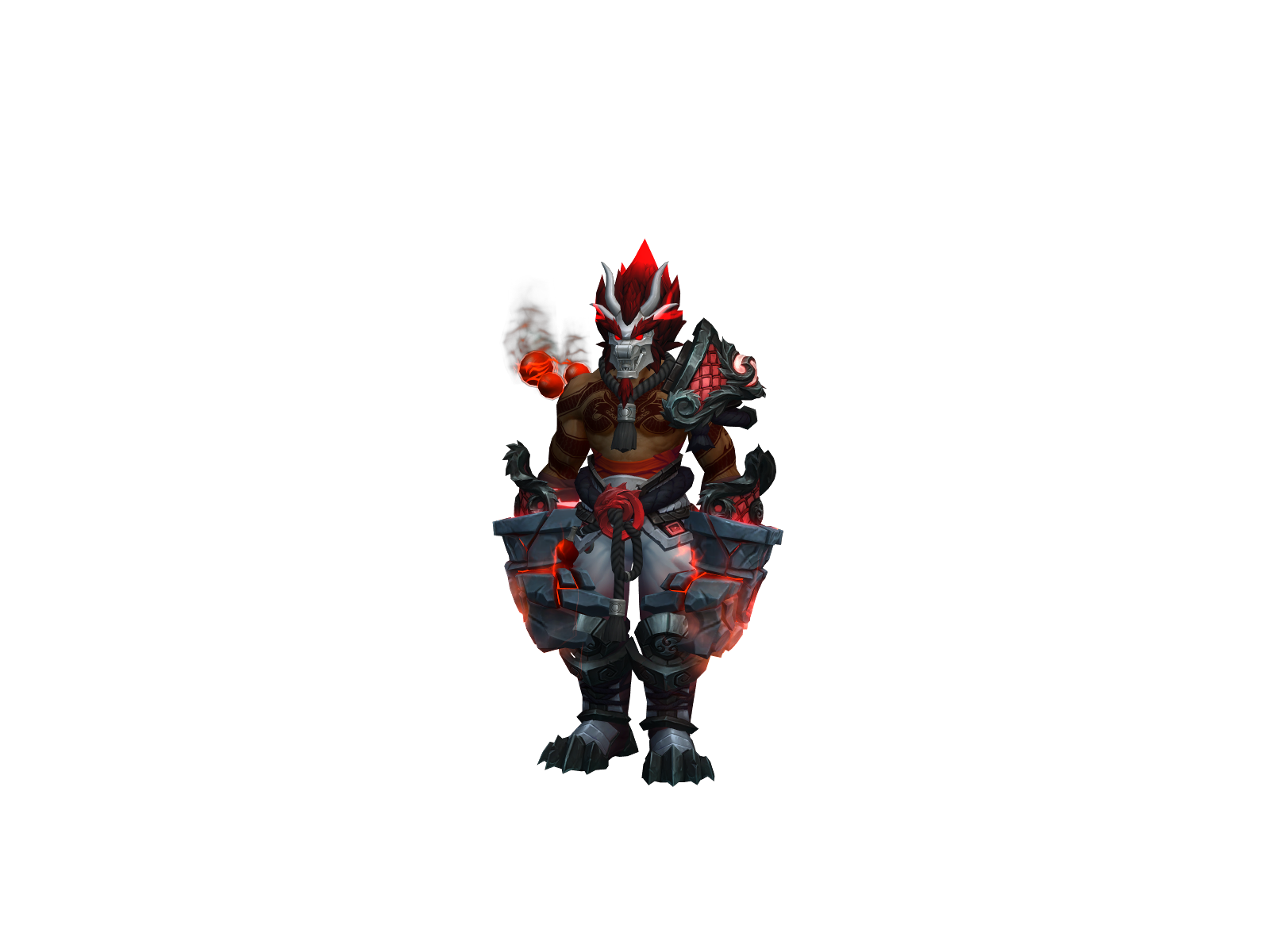 Tzanshù 3D character render